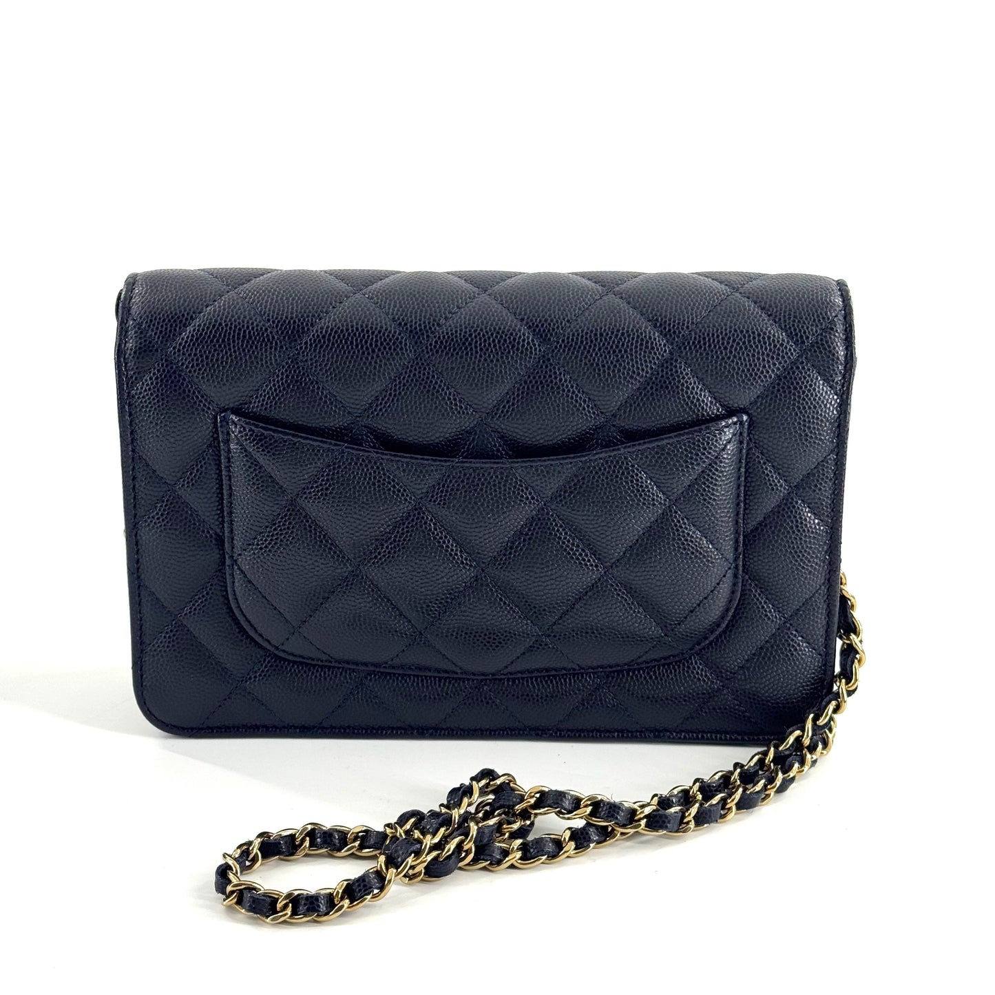 Chanel WOC Leather Navy JG010-016000328067 - view 5