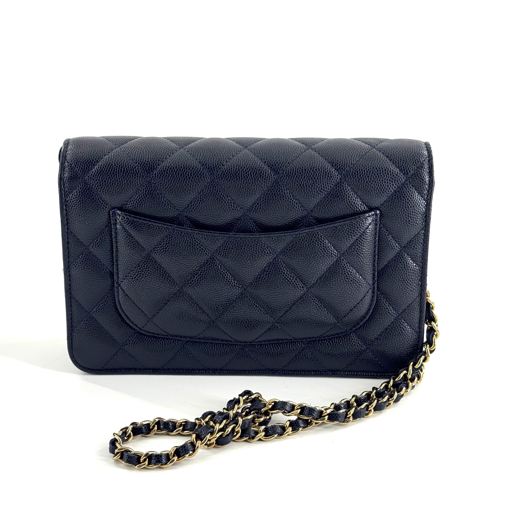 Chanel WOC Leather Navy JG010-016000328067 - view 5