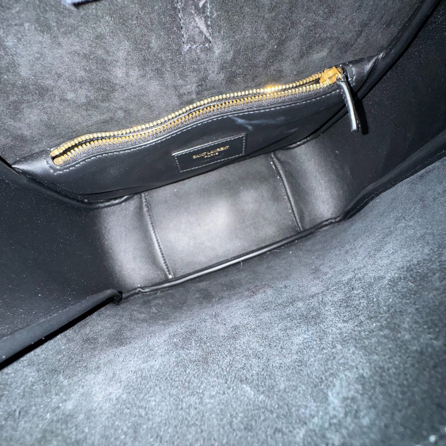 Saint Laurent Hobo Leather Black JG010-011000327017 - view 12