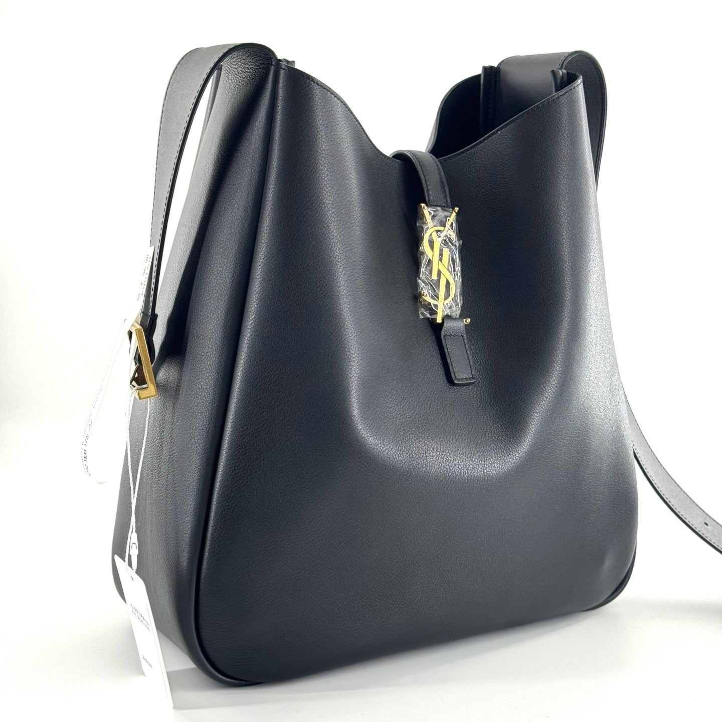 Saint Laurent Hobo Leather Black JG010-014000331133 - view 8