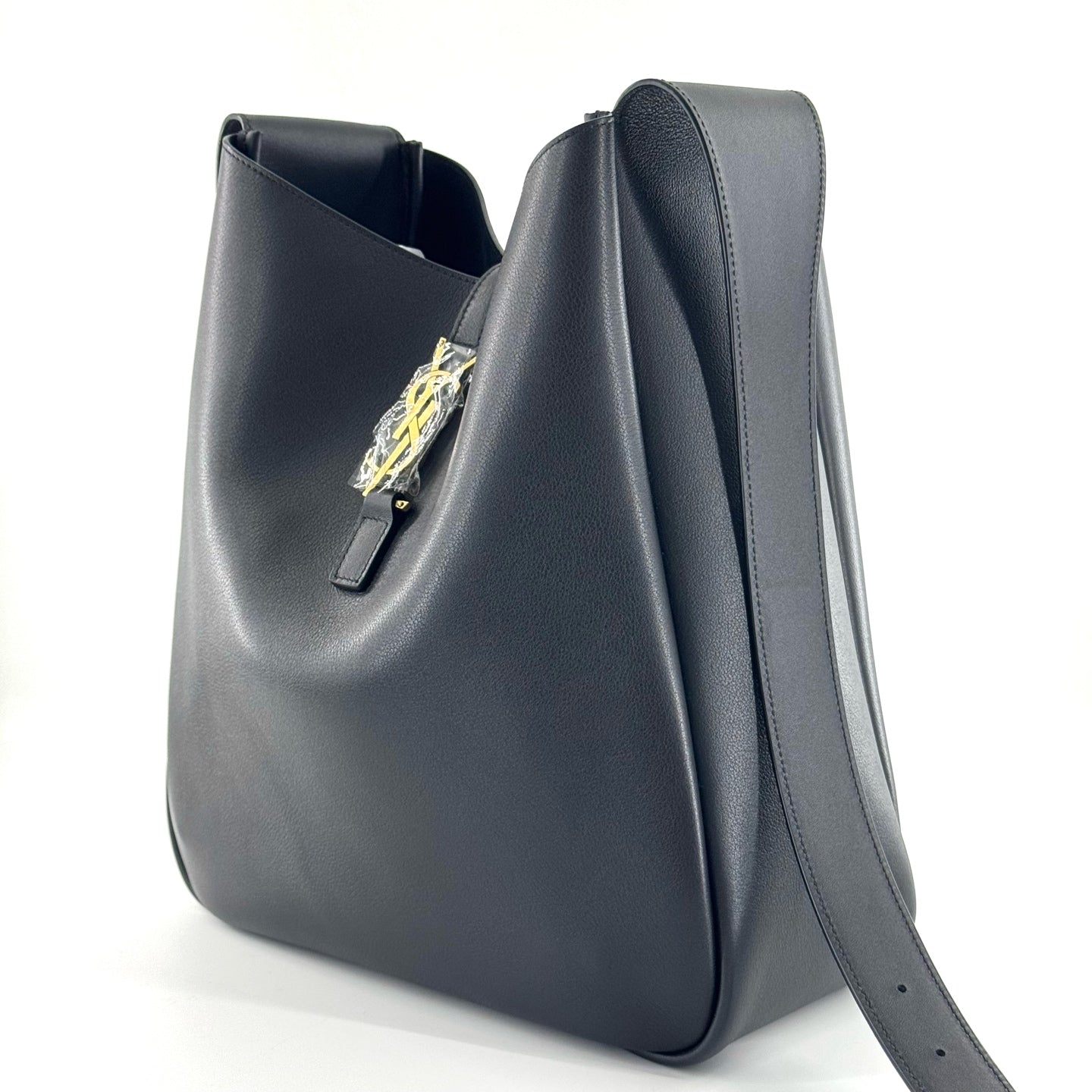 Saint Laurent Hobo Leather Black JG010-014000331133 - view 6