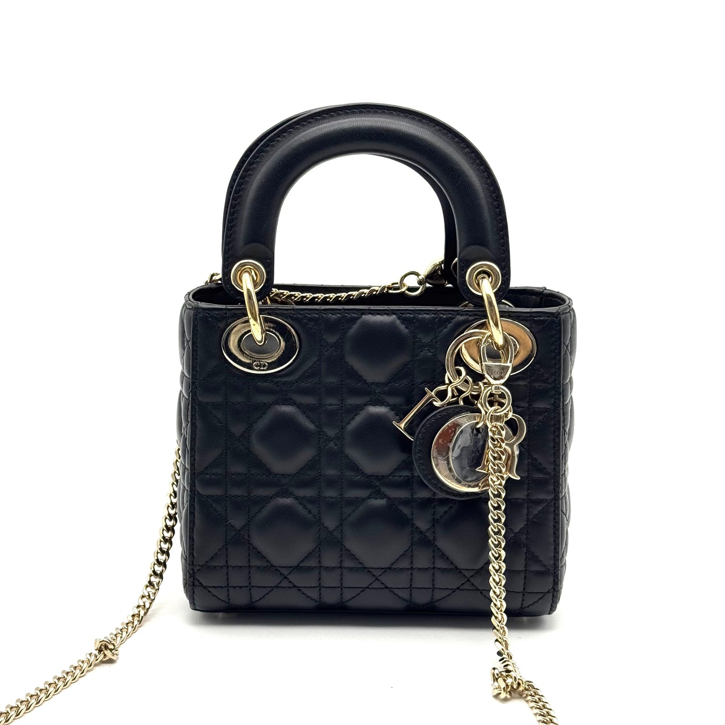 Dior Lady Dior Leather Black JG010-019500328045 - view 4