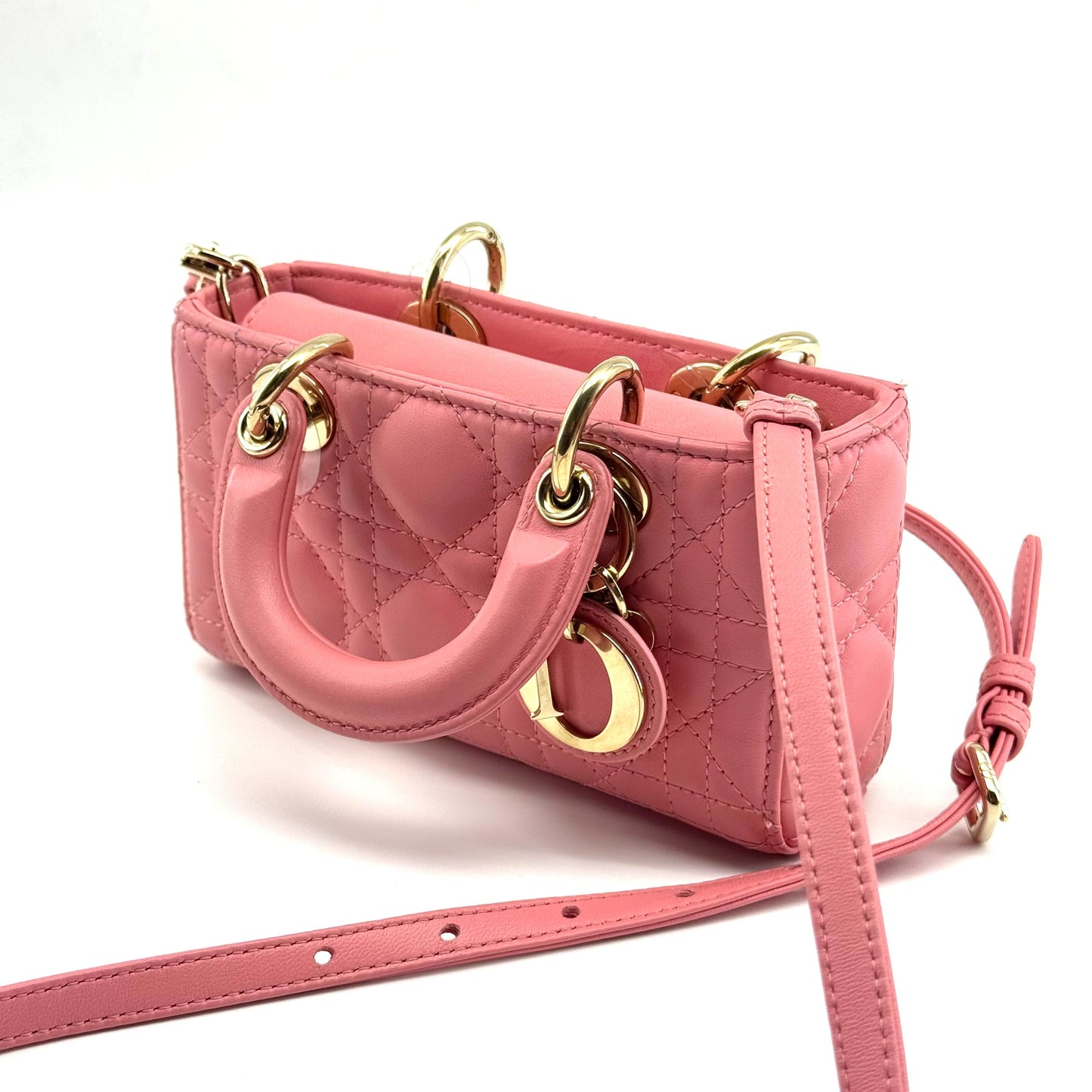 Dior D-joy mini Leather Pink JG010-014000330118 - view 8