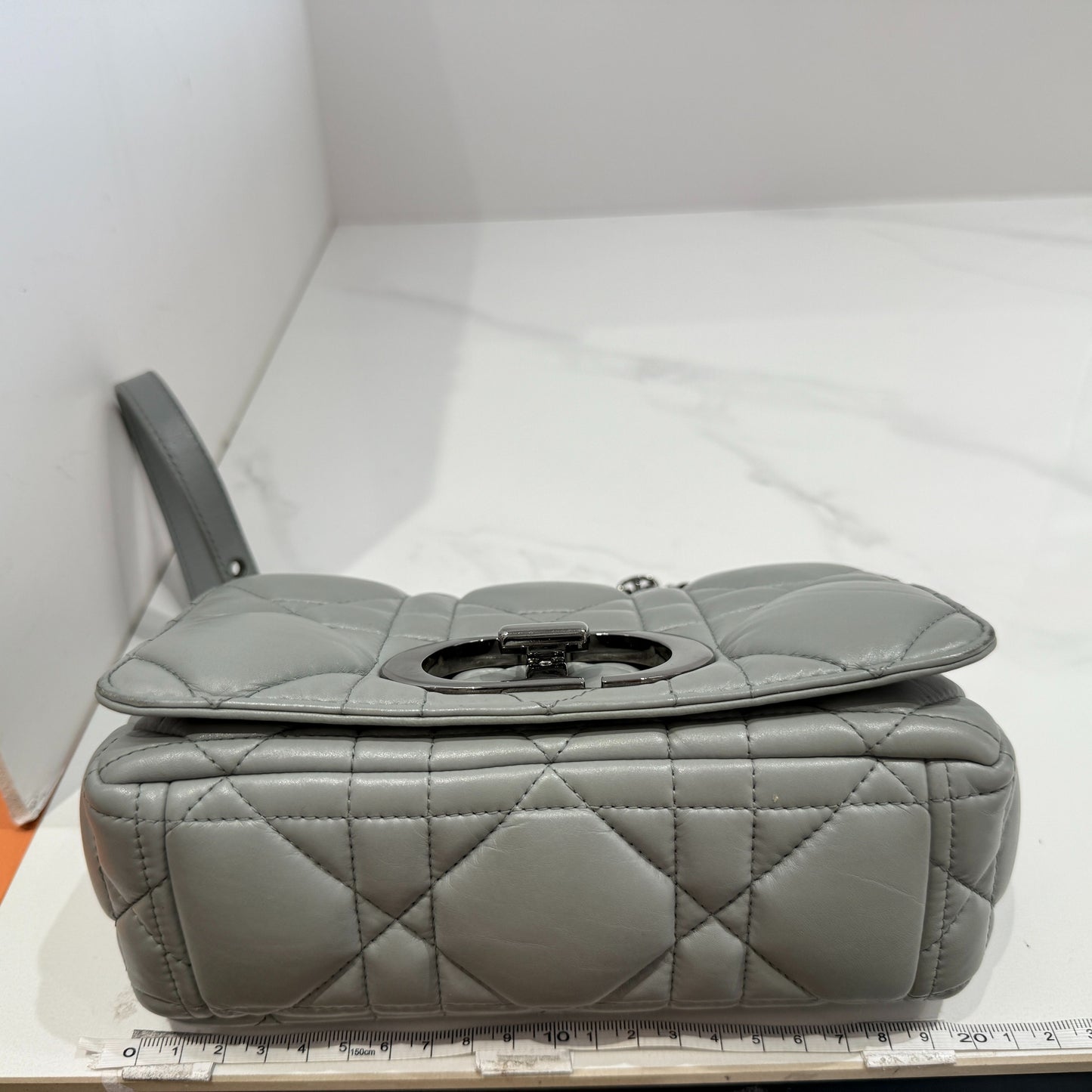 Dior Caro Leather Grey JG010-009000328089 - view 10