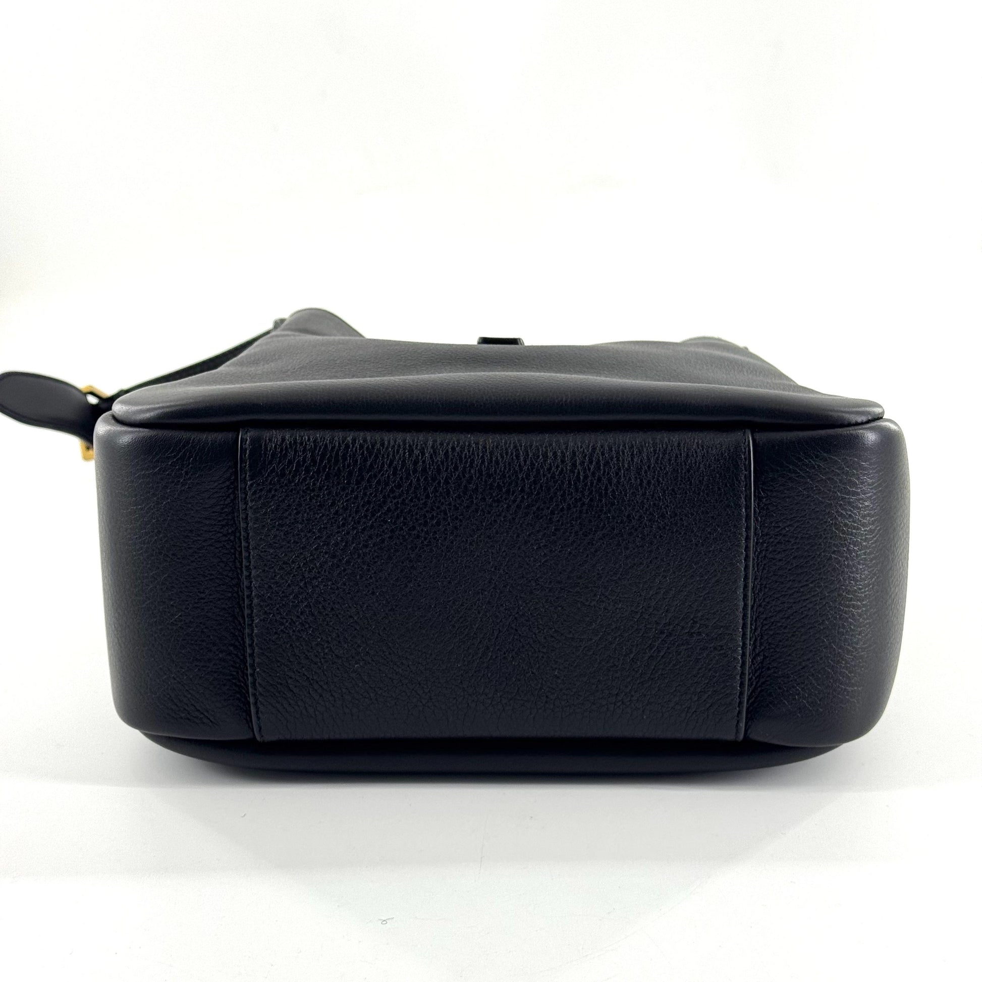 Saint Laurent Hobo Leather Black JG010-011000327017 - view 4