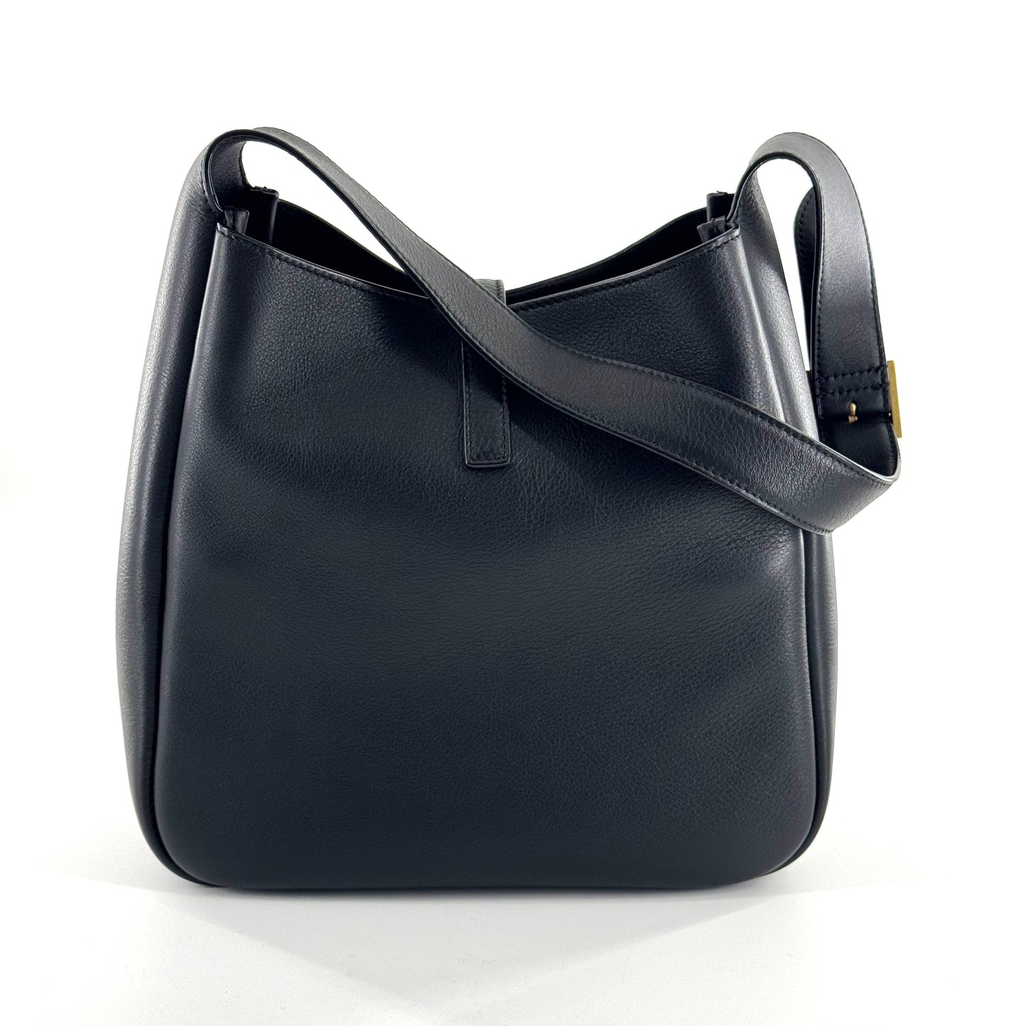 Saint Laurent Hobo Leather Black JG010-011000327017 - view 9