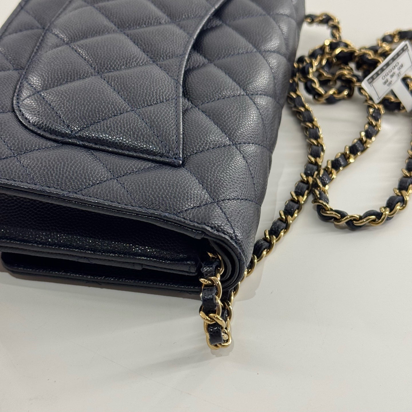 Chanel WOC Leather Navy JG010-016000328067 - view 3