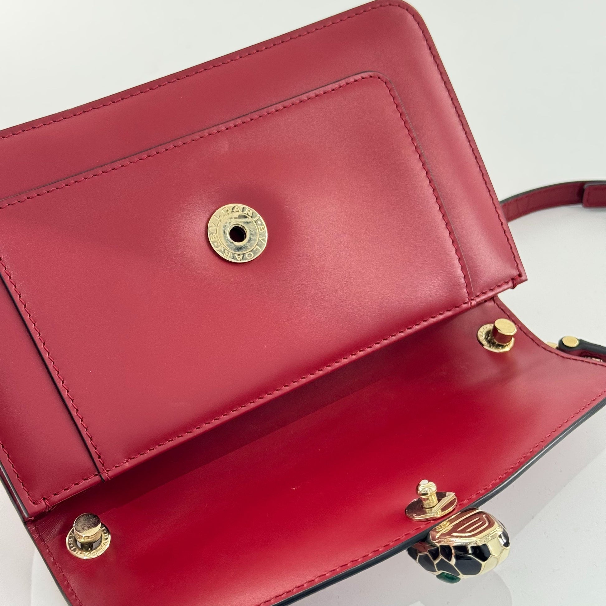 Bvlgari Serpenti Leather Red JG010-003600327023 - view 7