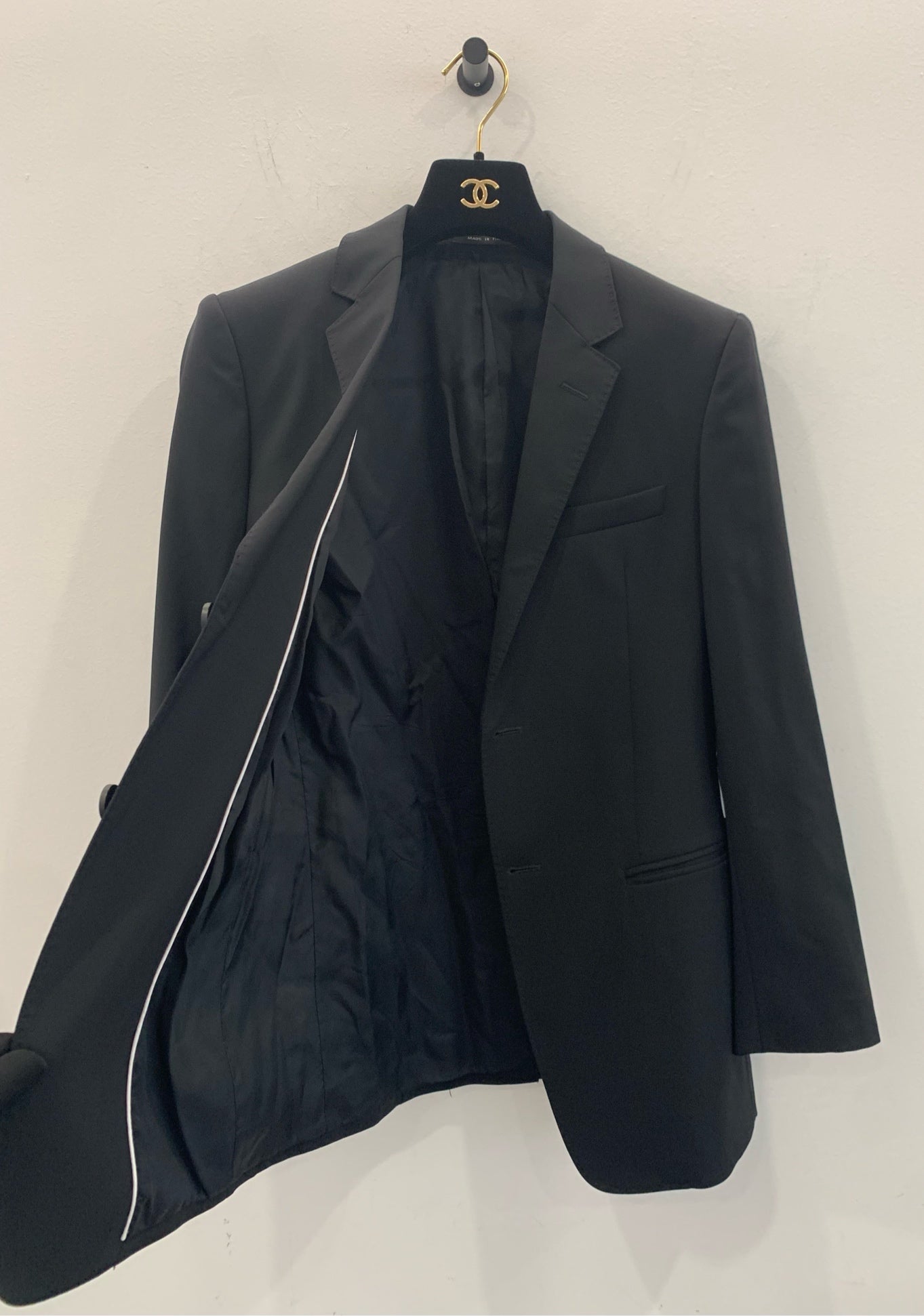 Emporio Armani - David Line - Wool - Black - (44)