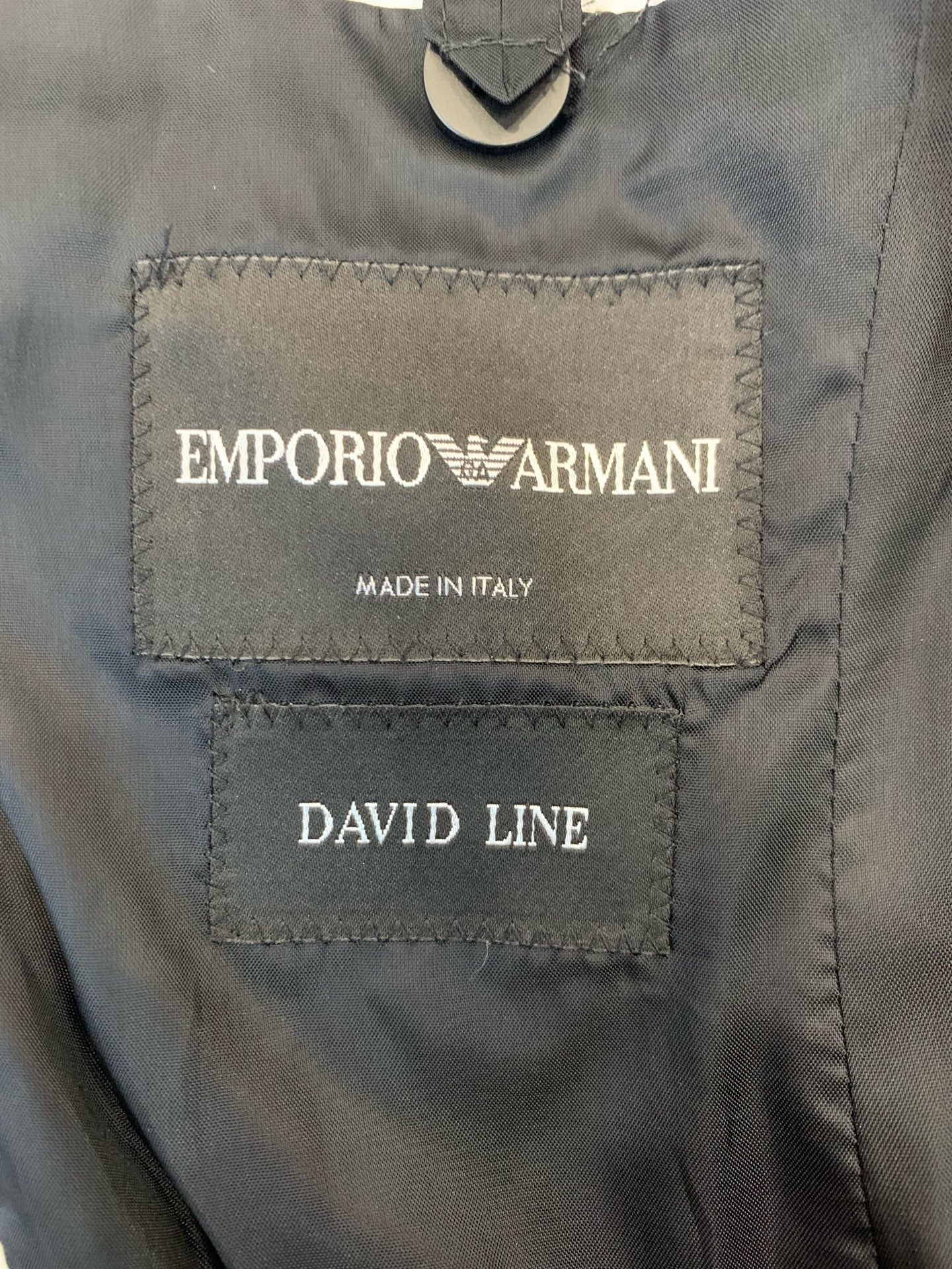 Emporio Armani - David Line - Wool - Black - (44)