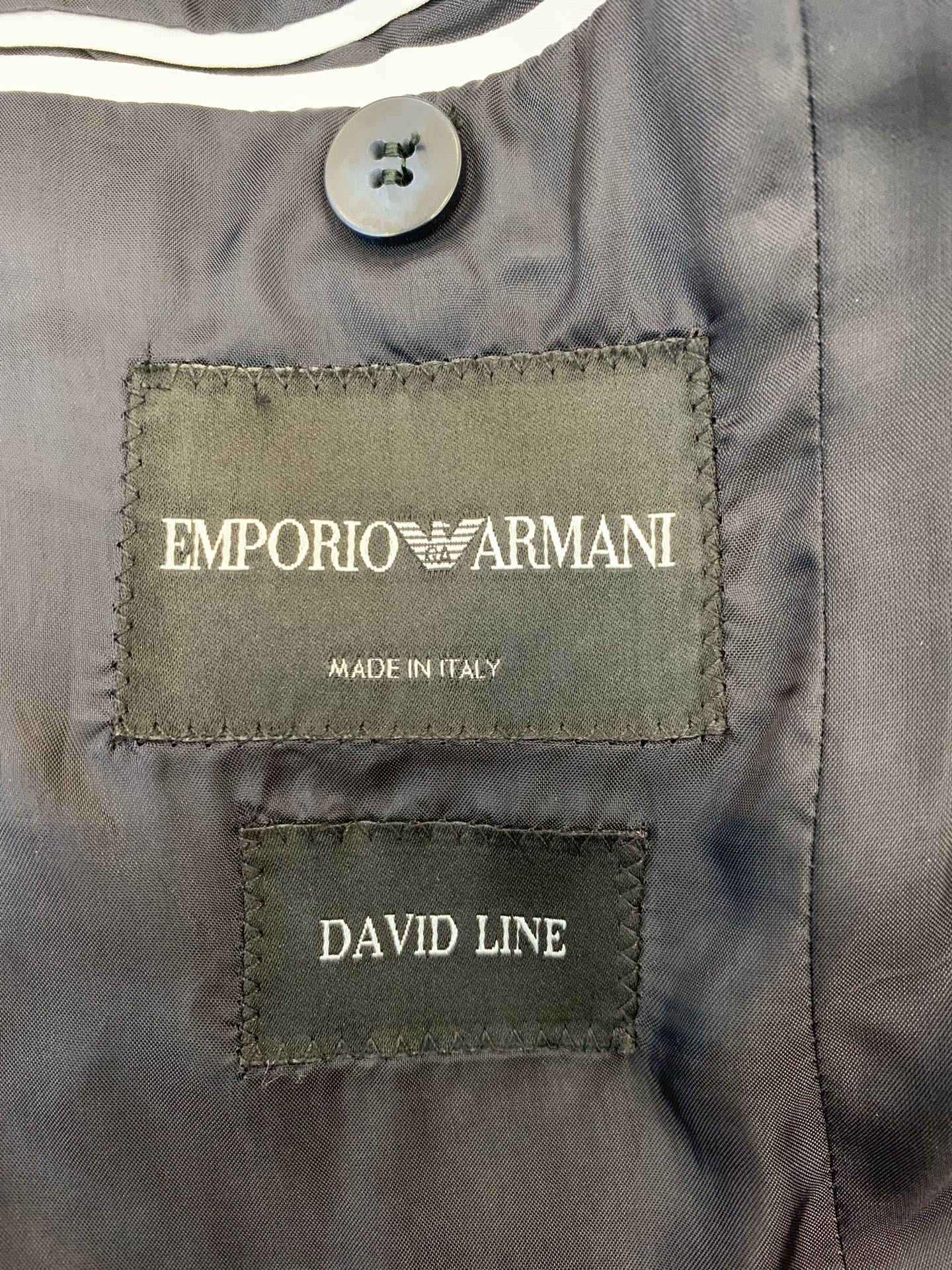 Emporio Armani - David Line - Wool - Black - (S)