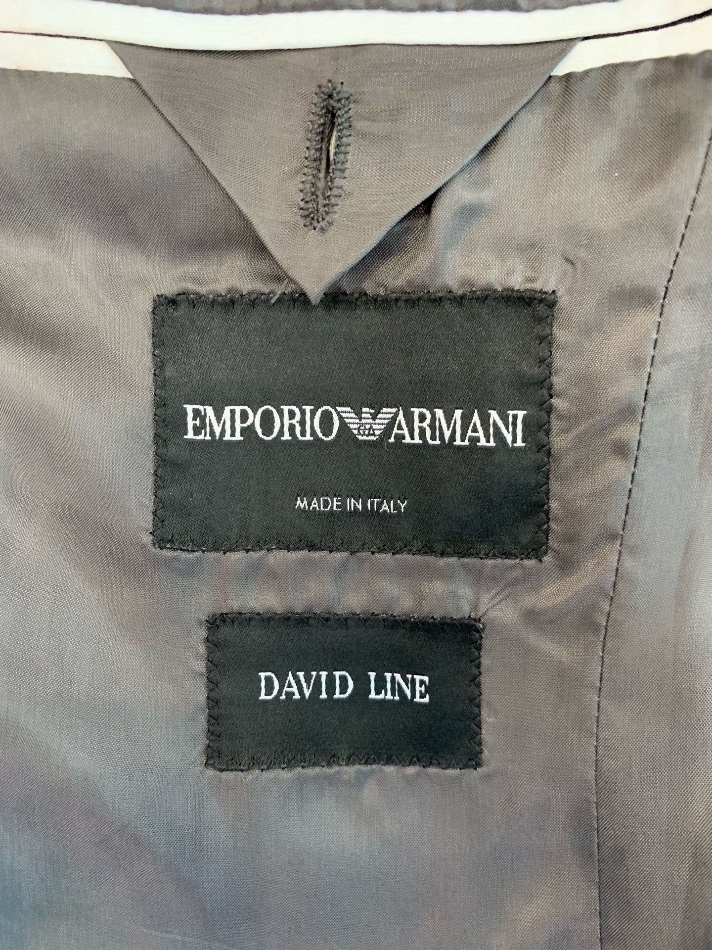 Emporio Armani - David Line - Wool - Grey - (S)