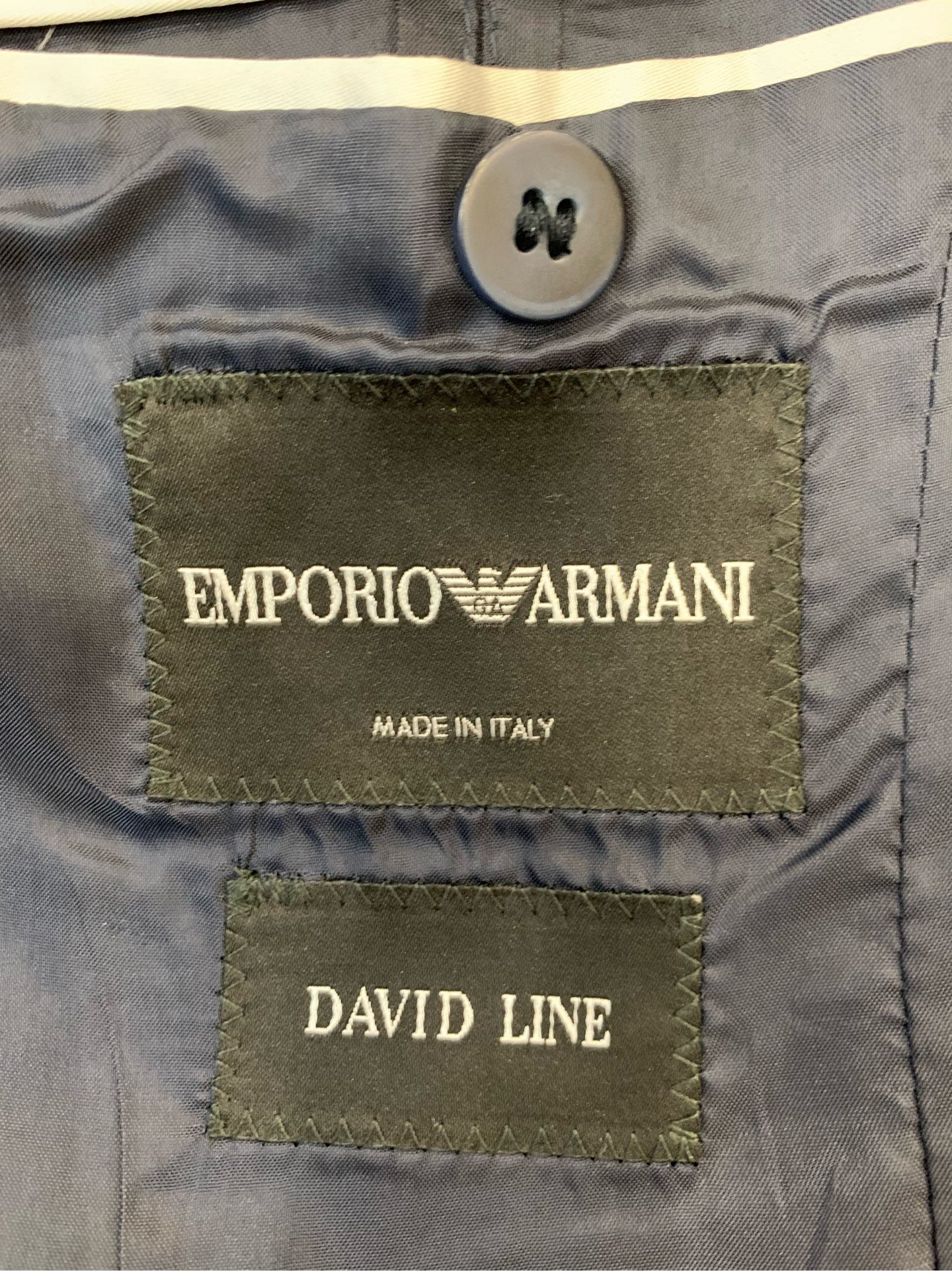 Emporio Armani - David Line - Wool - Navy - (S)
