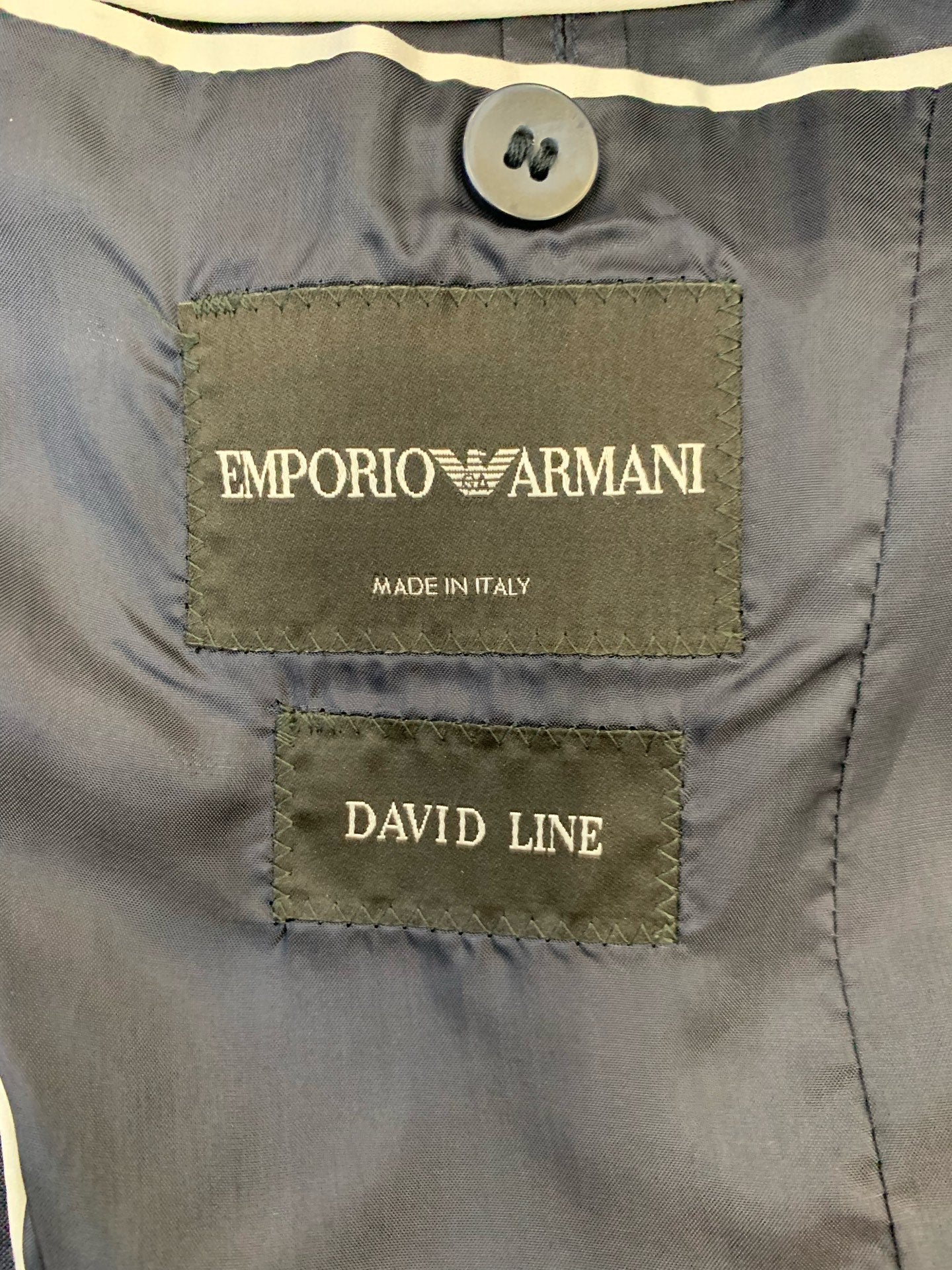 Emporio Armani - David Line - Wool - Navy - (S)