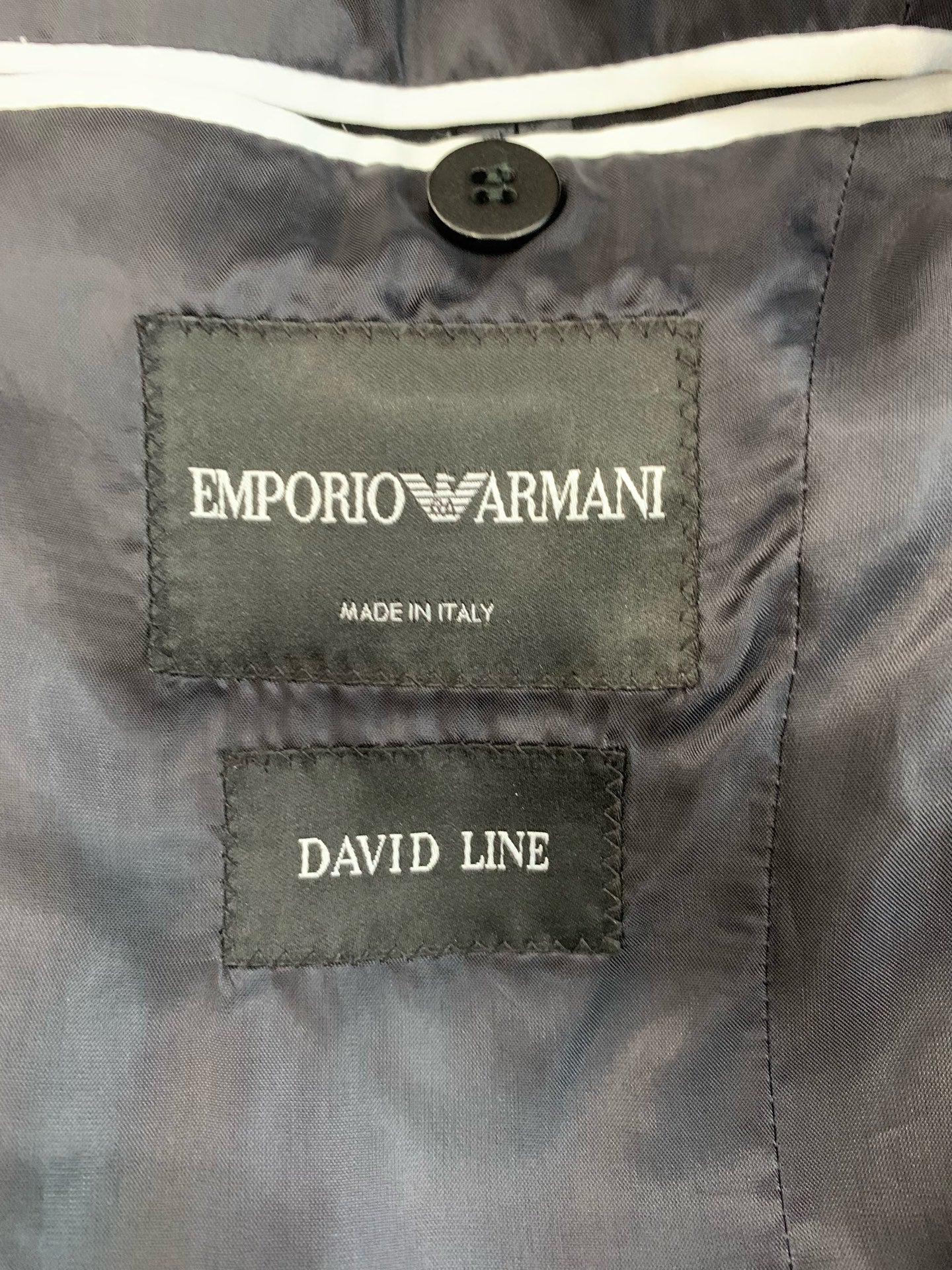 Emporio Armani - David Line - Wool - Navy - (S)