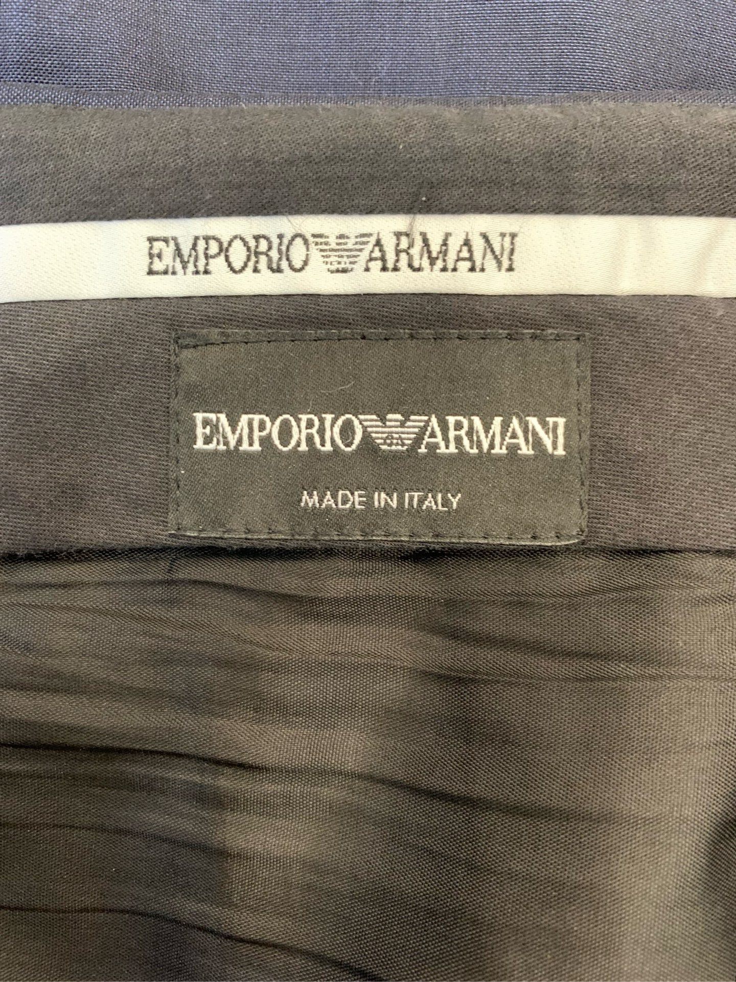 Emporio Armani - David Line - Wool - Navy - (S)