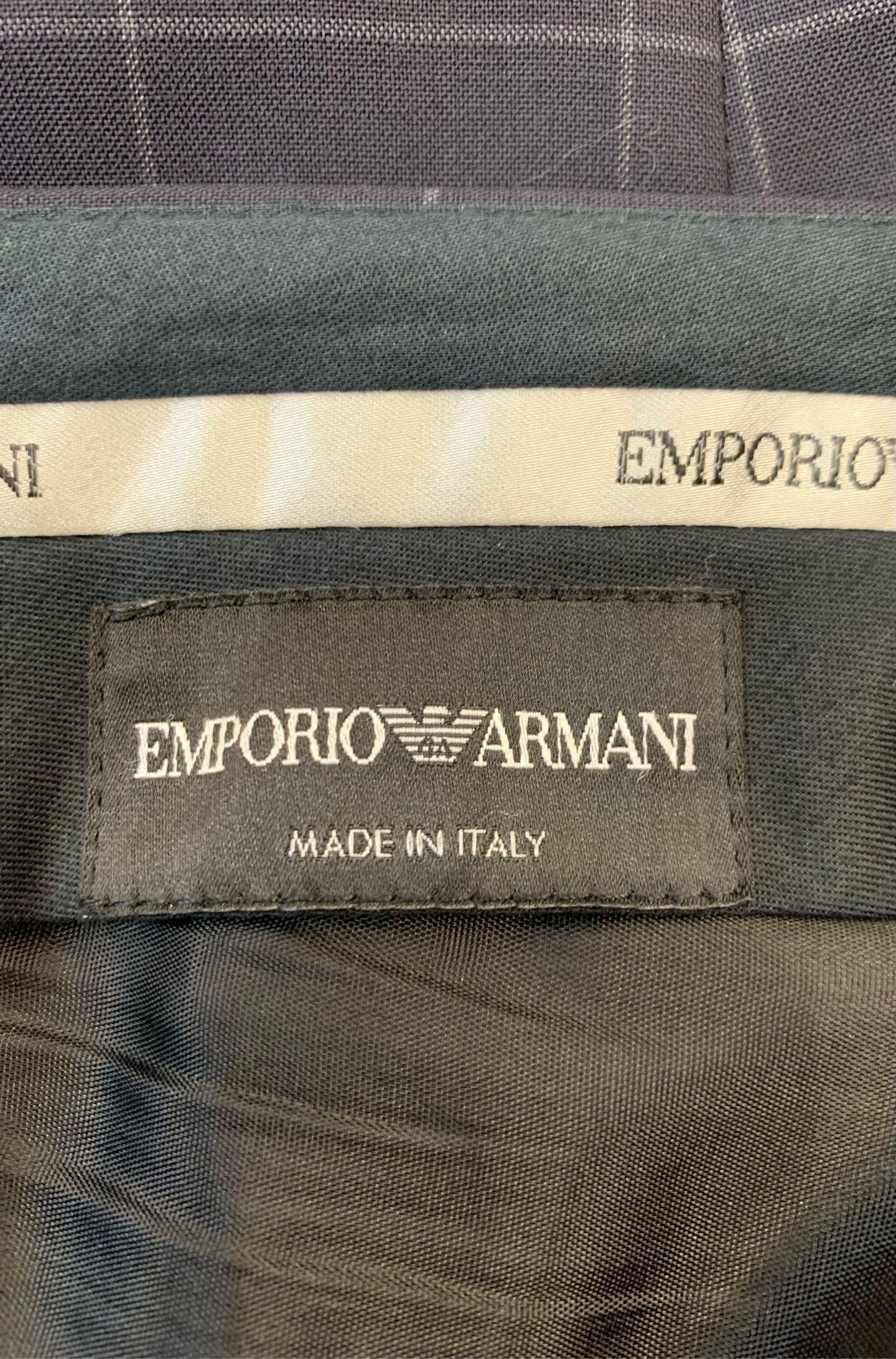 Emporio Armani - David Line - Wool - Navy - (S)