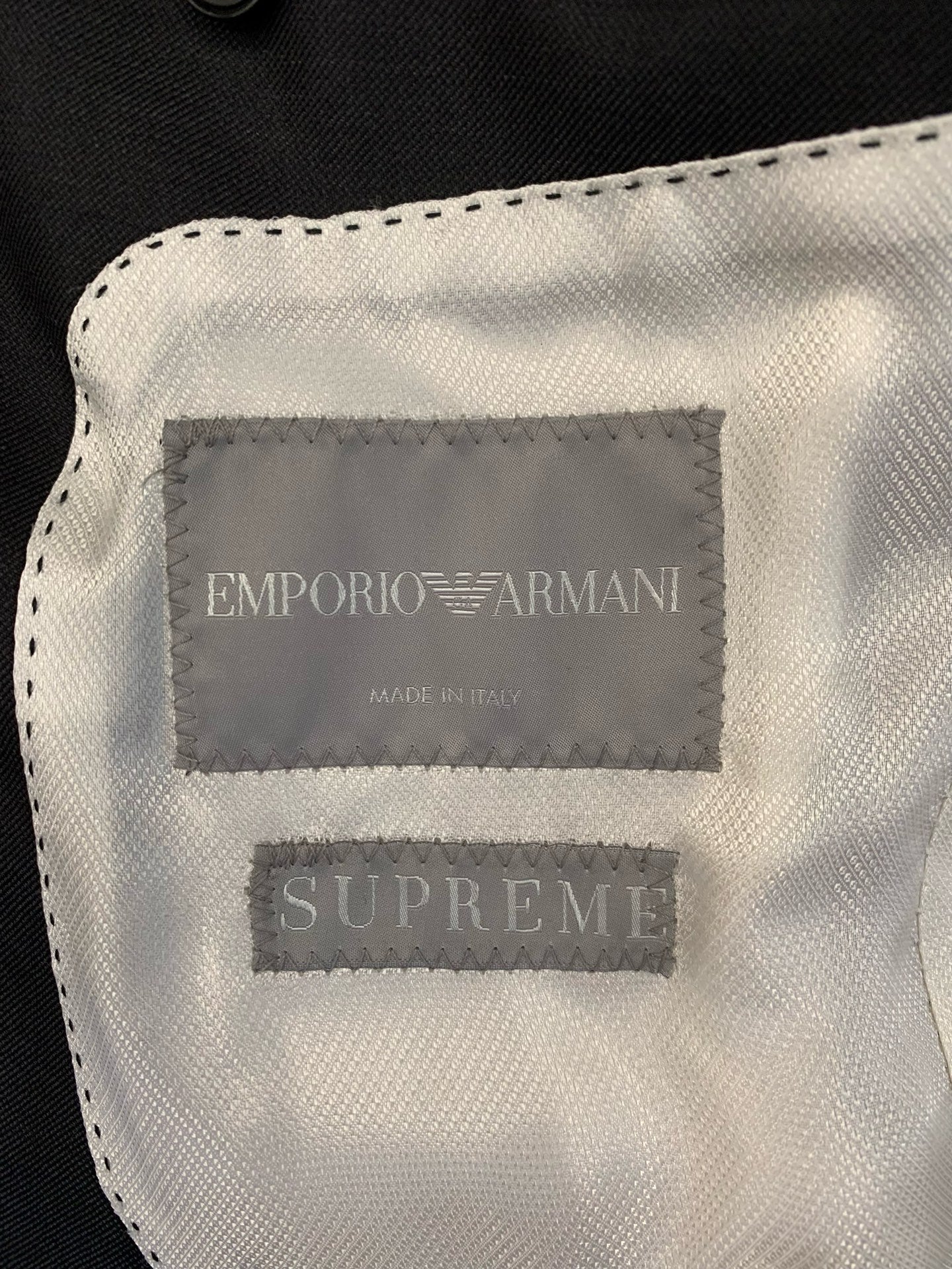 Emporio Armani - Supreme - Wool - Black - (44)