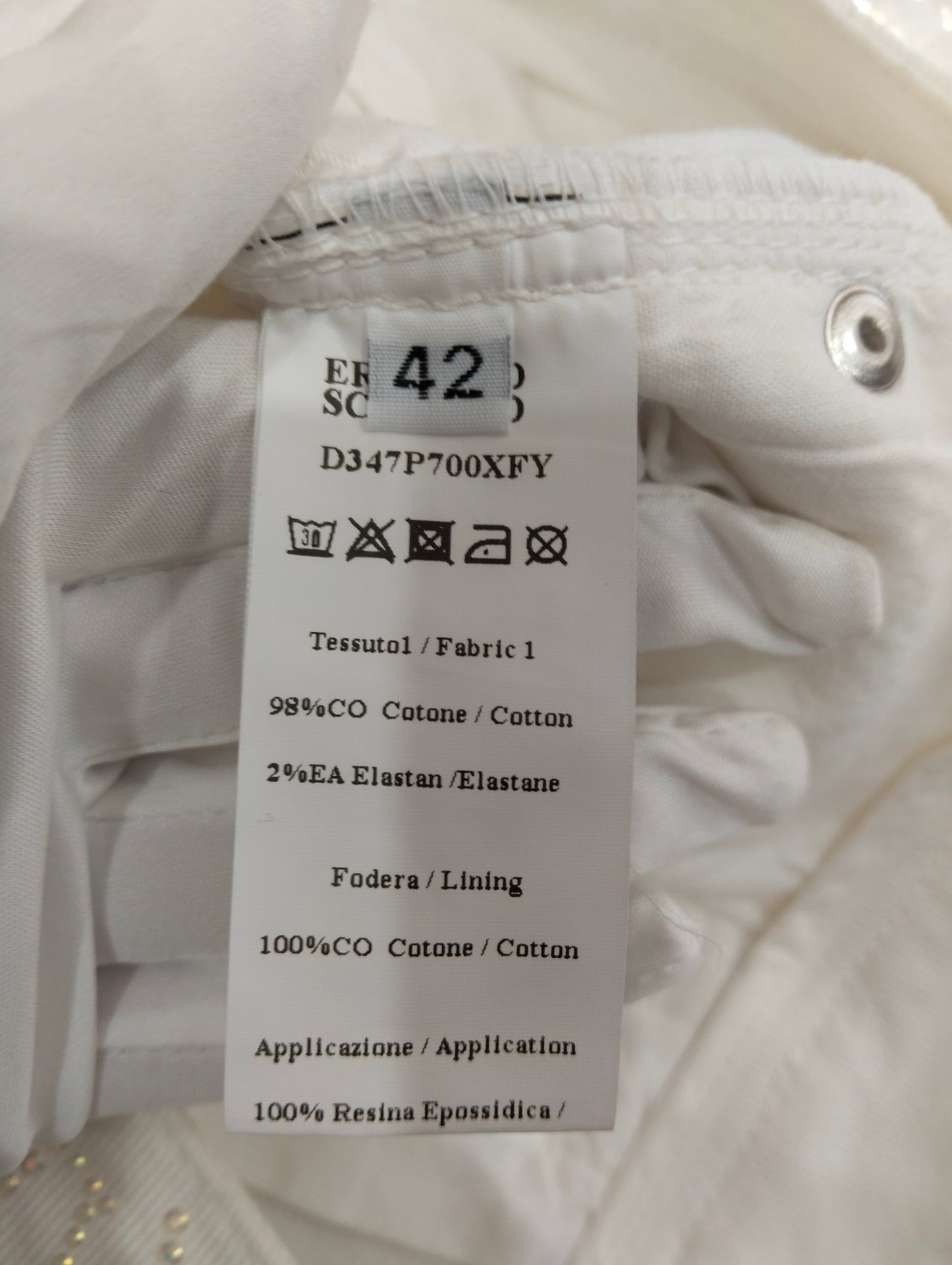 Ermanno Scervino - Other - Cotton - White - (42)