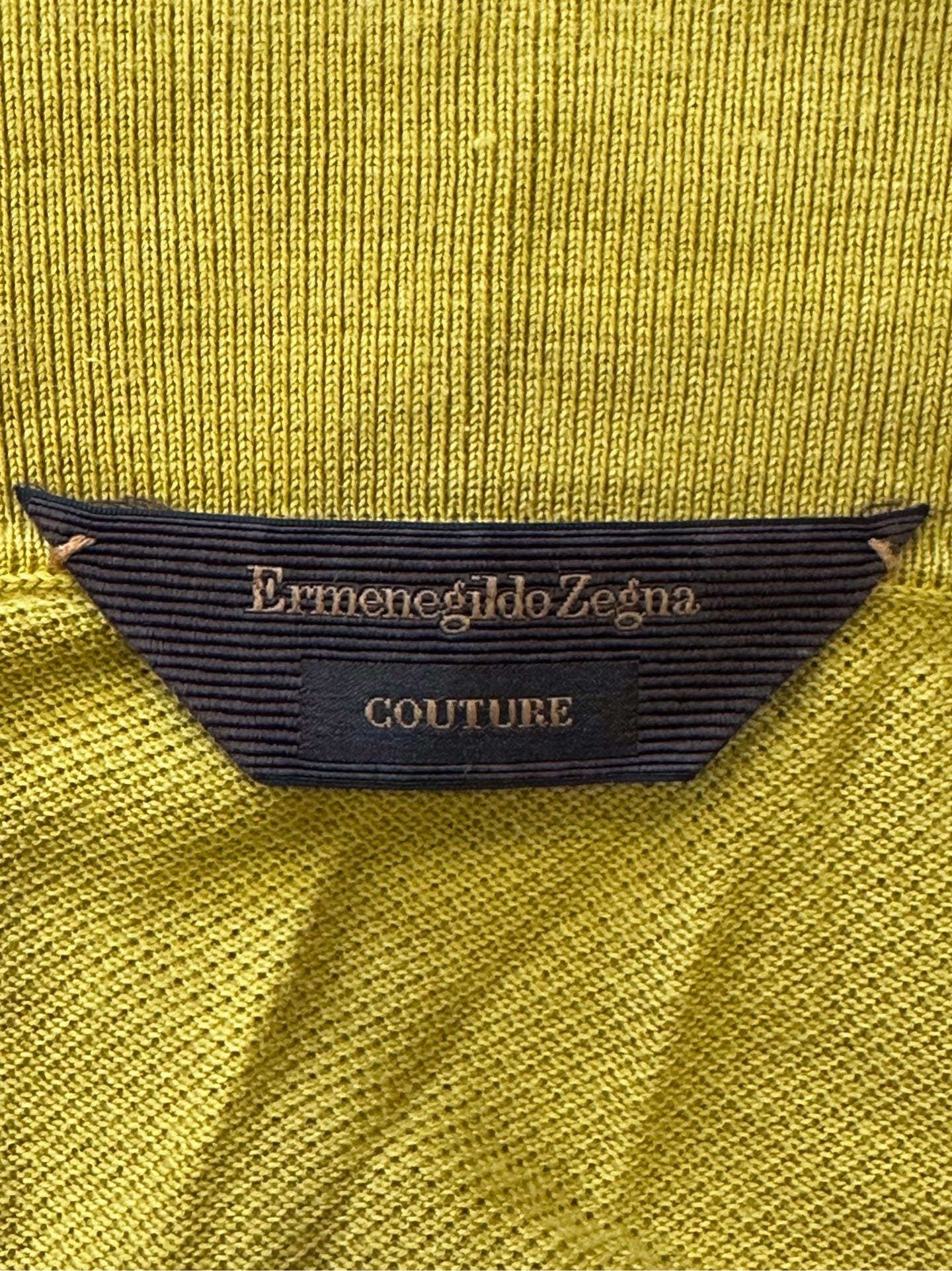 Ermenegildo Zegna - Couture XXX - Cotton - Yellow - (48)