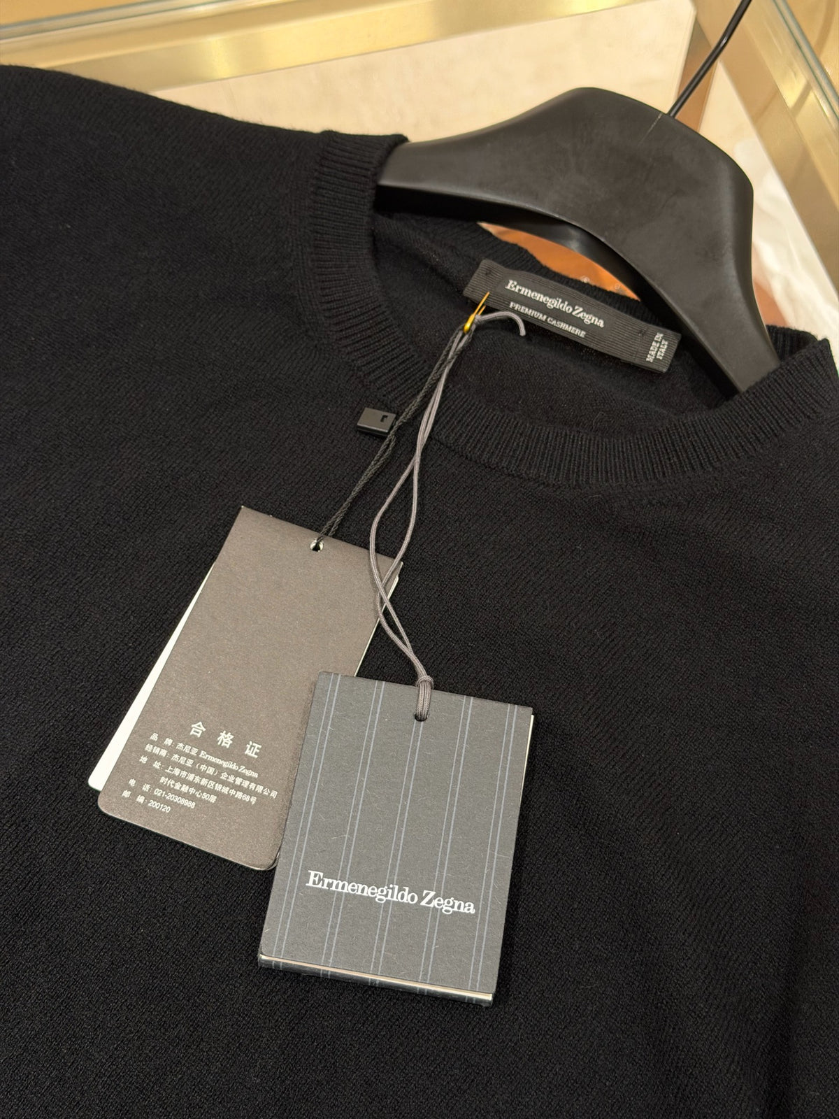 Ermenegildo Zegna - Other - Cashmere - Black - (L)