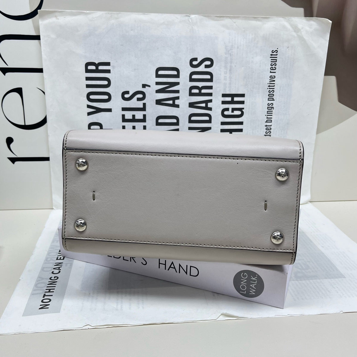 Fendi - 3Jours - Leather - Grey - (mini)