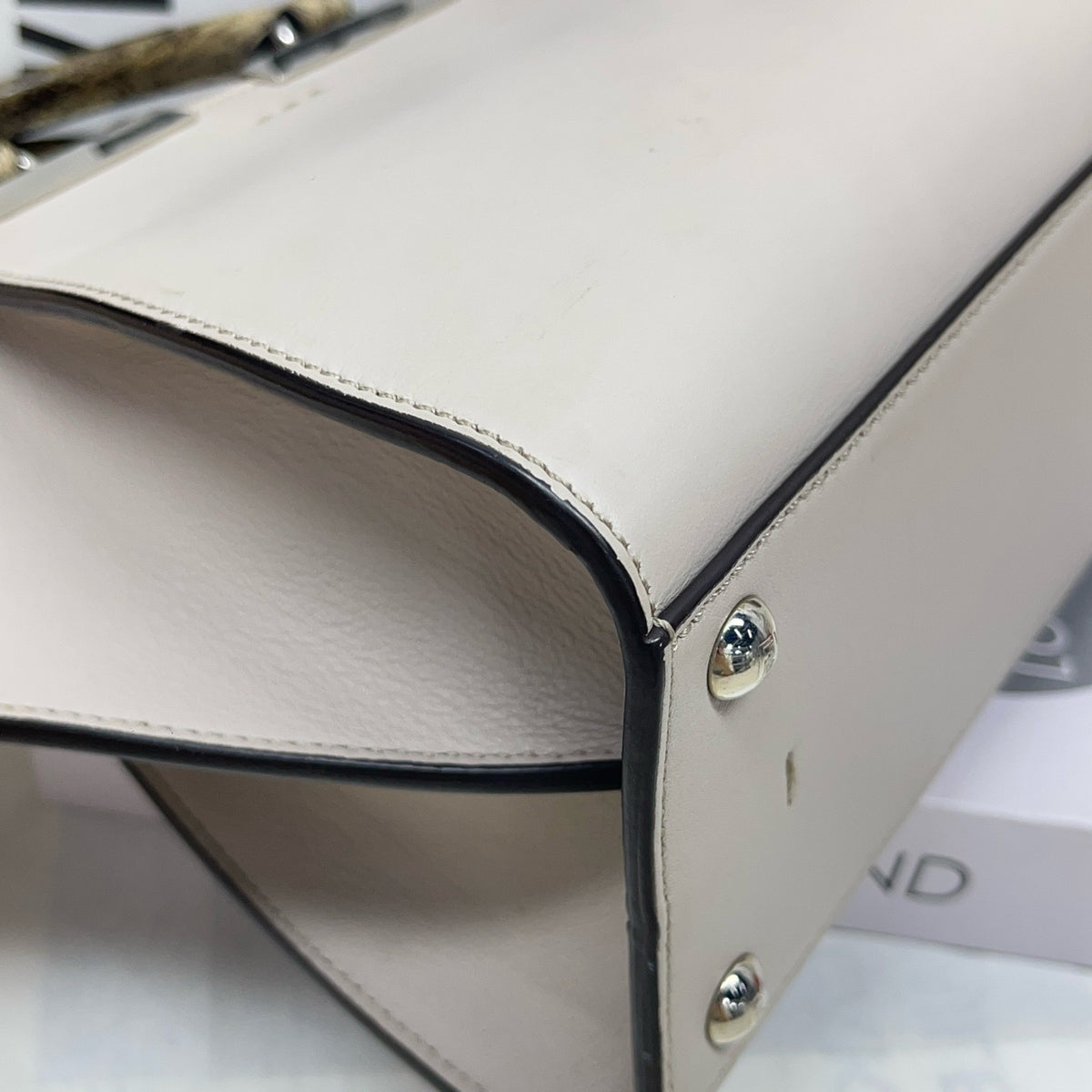 Fendi - 3Jours - Leather - Grey - (mini)