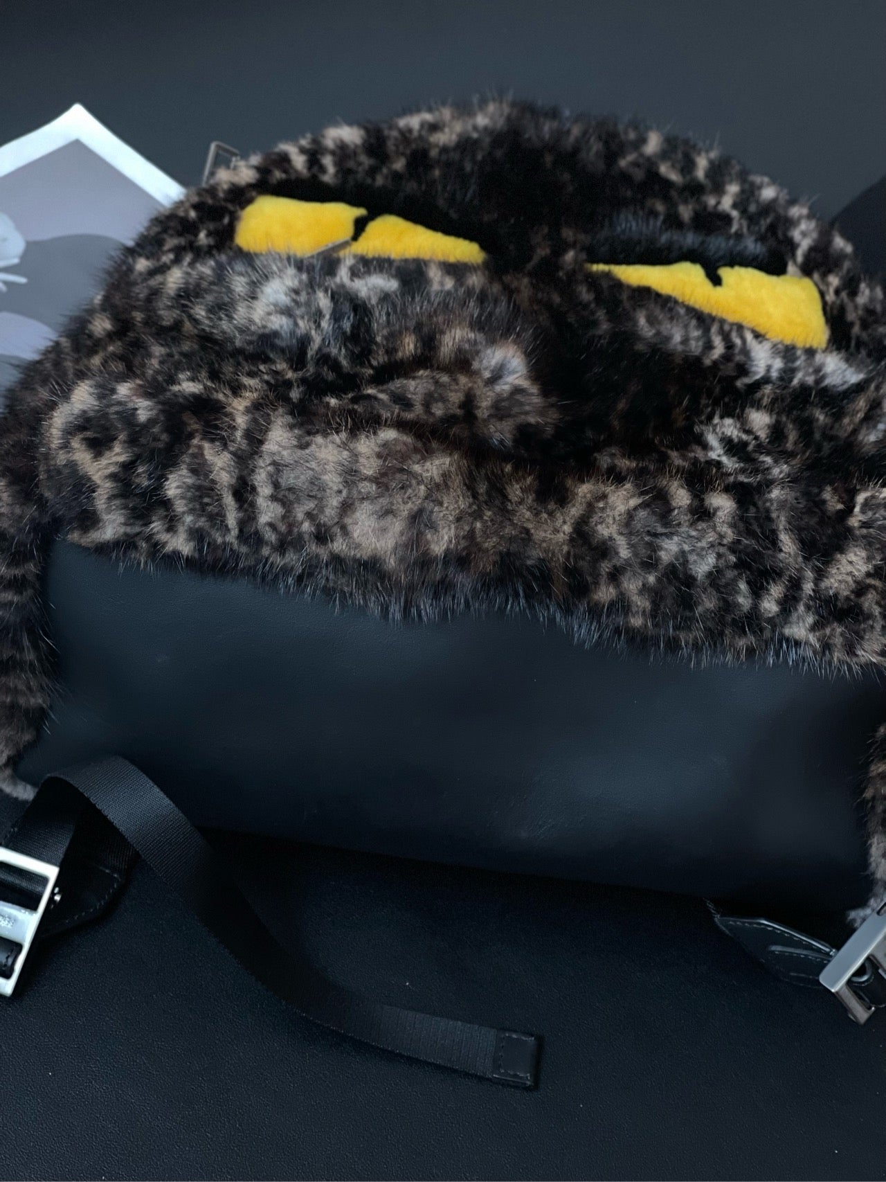 Fendi - Bag Bugs Backpack - Fur - Mink - Multicolour - (small)