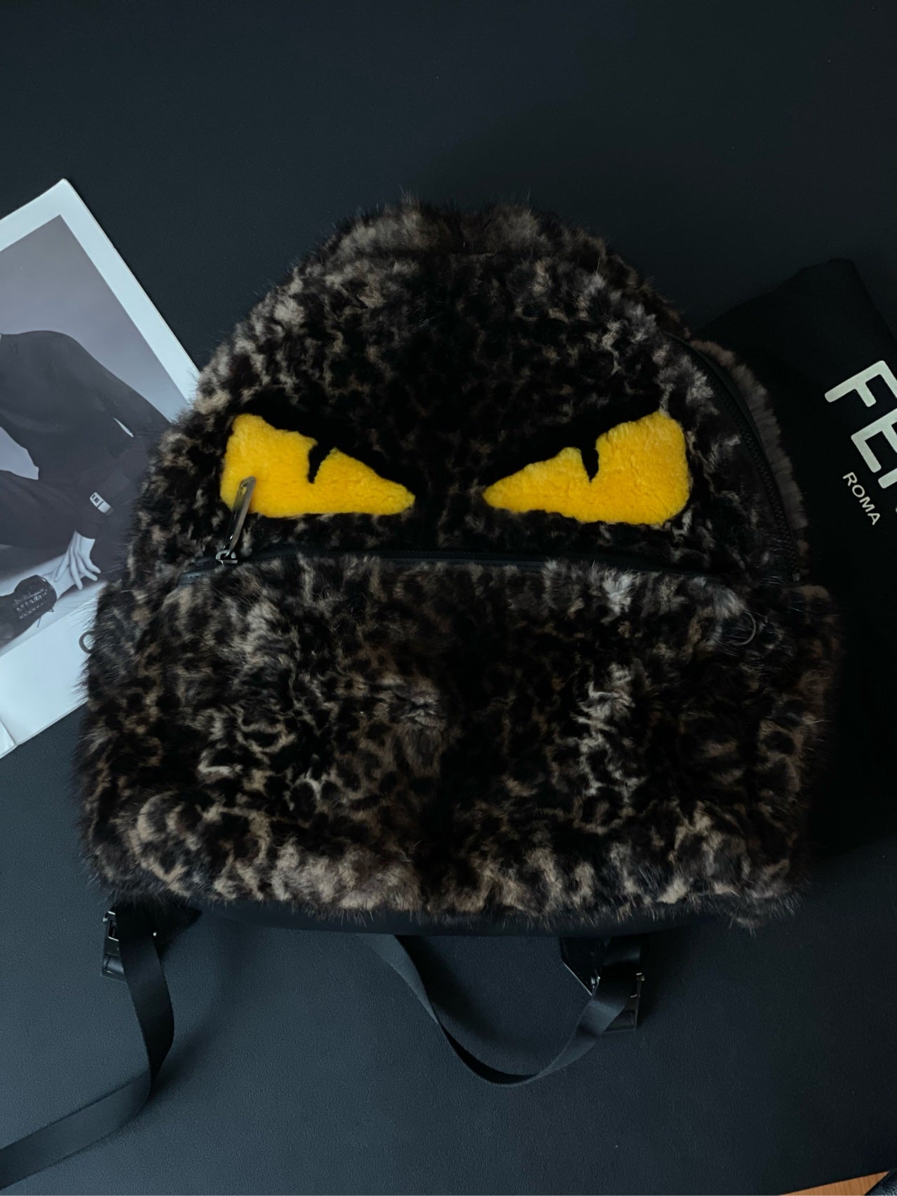 Fendi - Bag Bugs - Fur - Mink - Multicolour - (small)