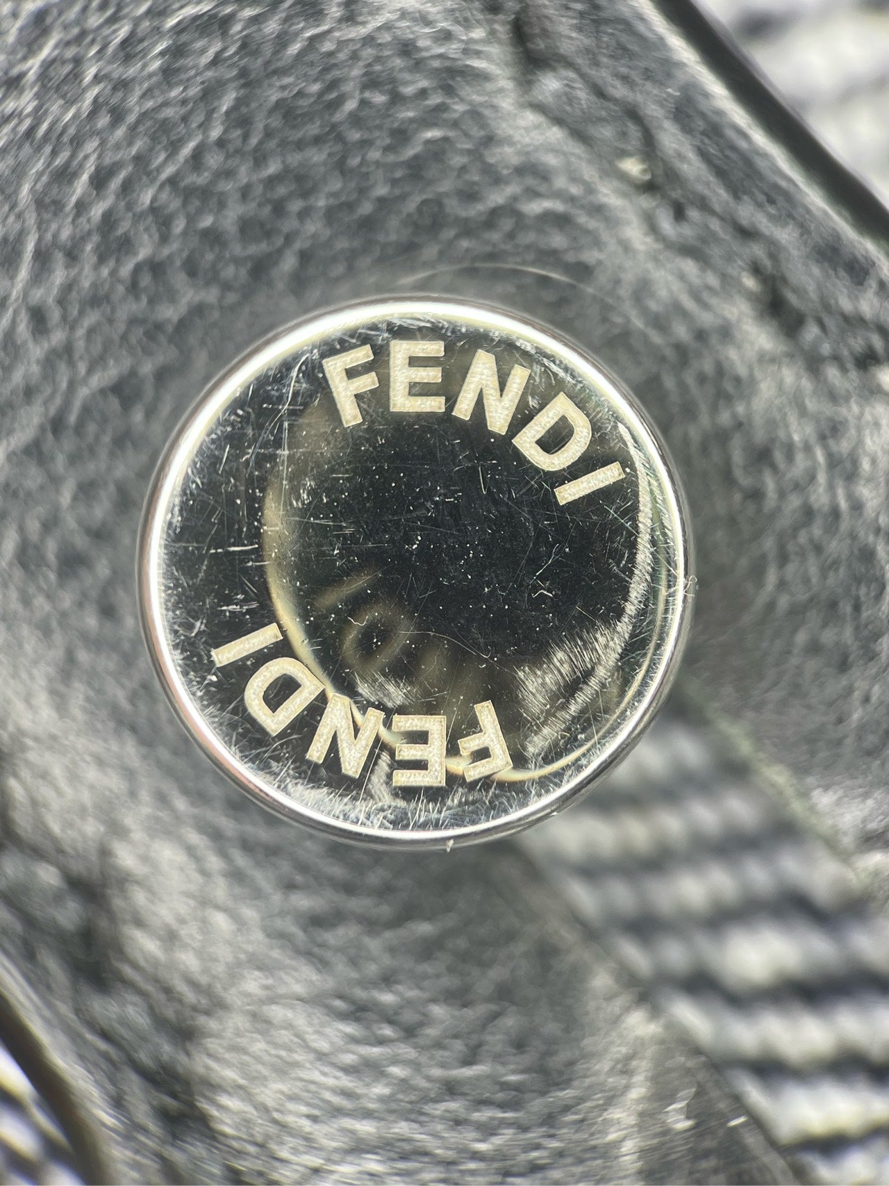Fendi - Baguette Box - Denim - Jeans - Blue - (mini)