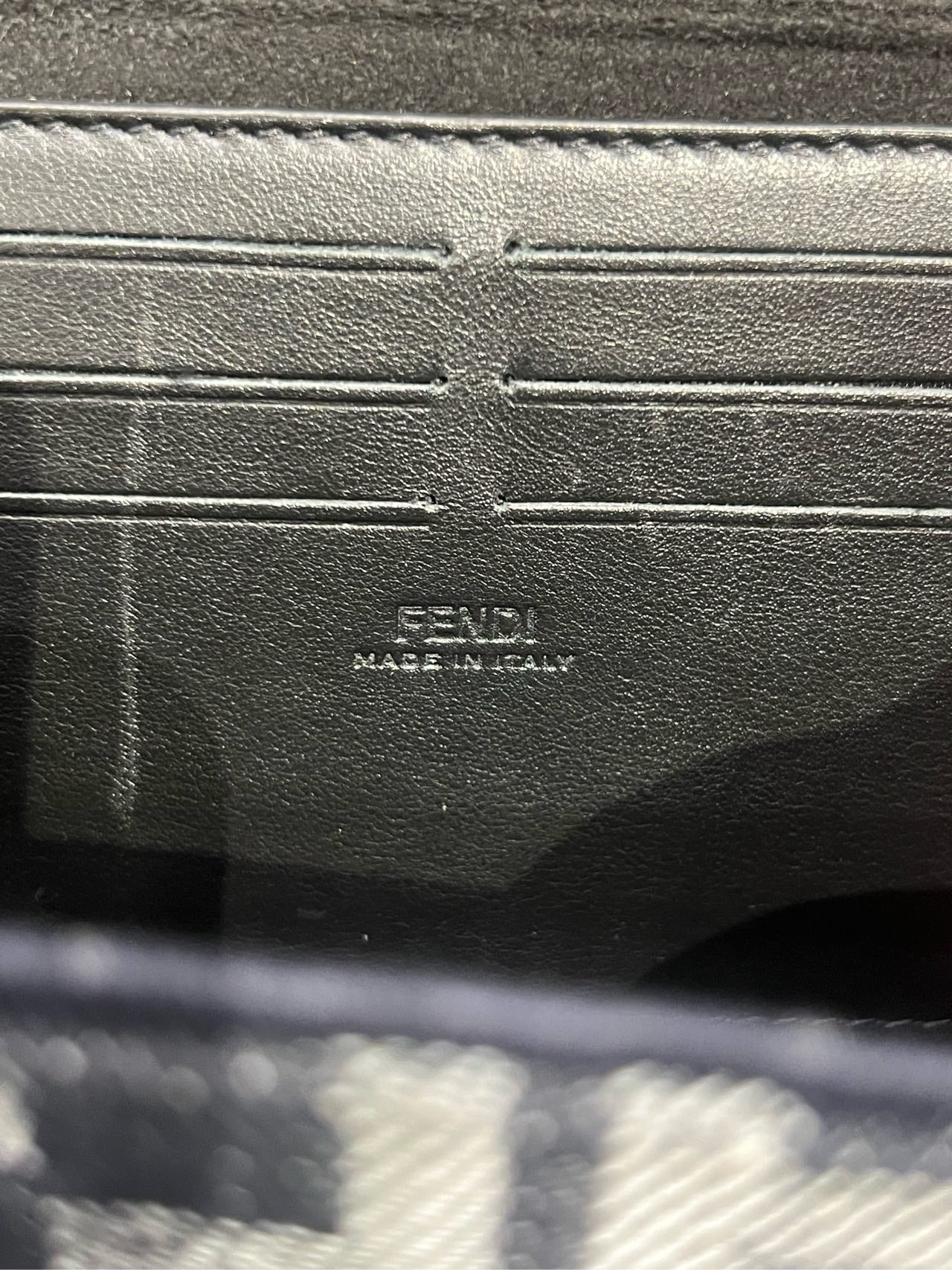 Fendi - Baguette Box - Denim - Jeans - Blue - (mini)