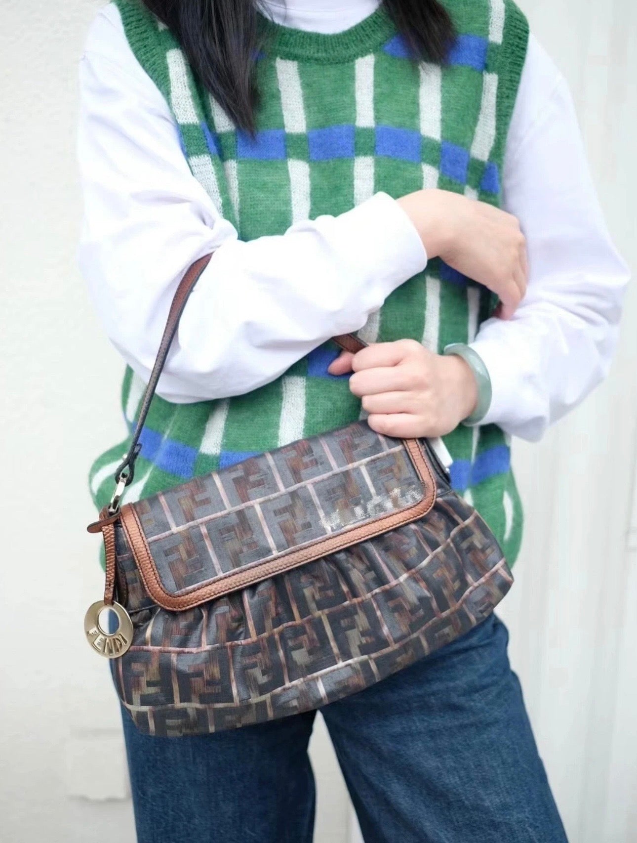 Fendi - Baguette - Canvas - Multicolour - (medium)