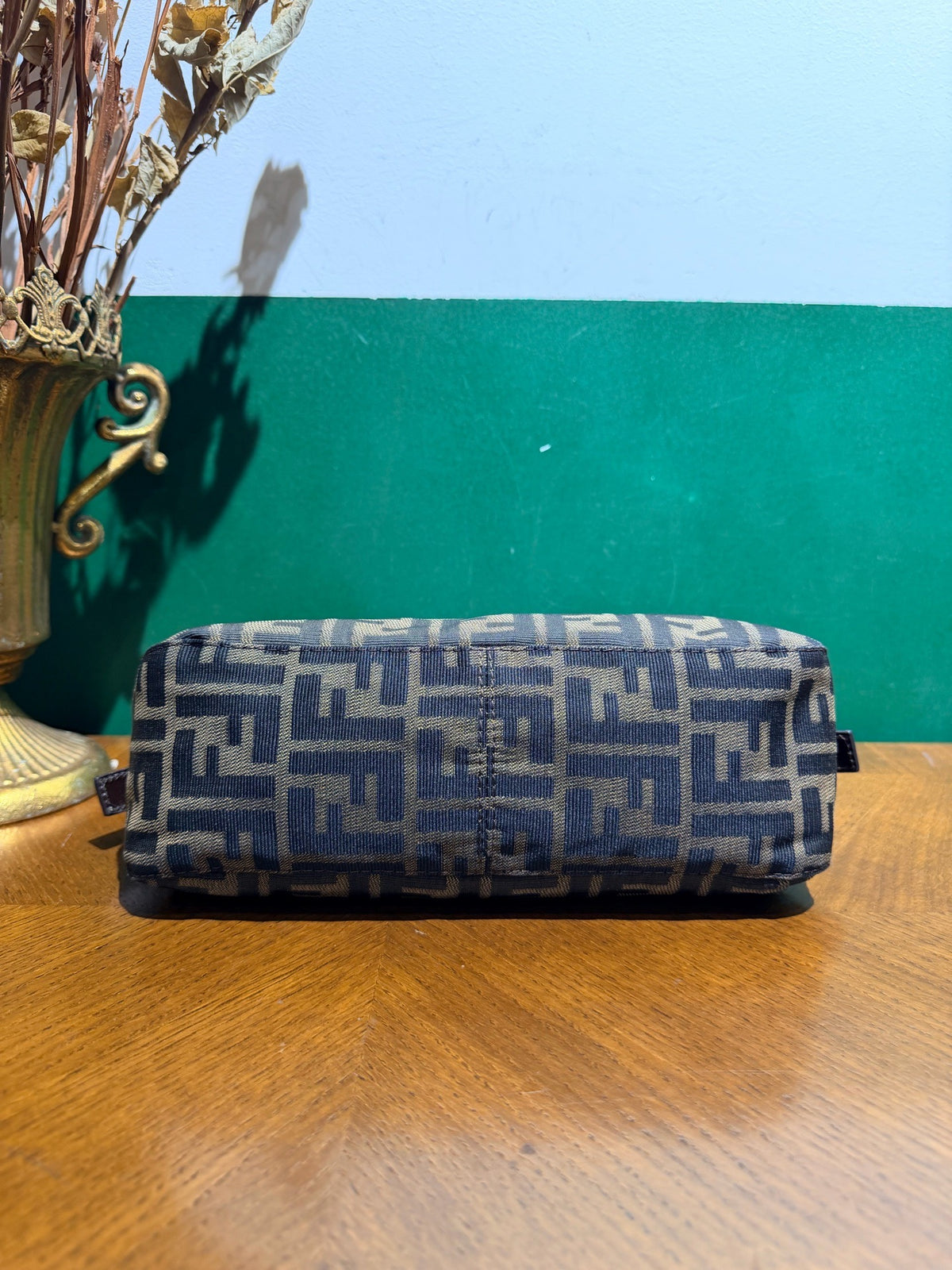 Fendi - Baguette - Cloth - Brown