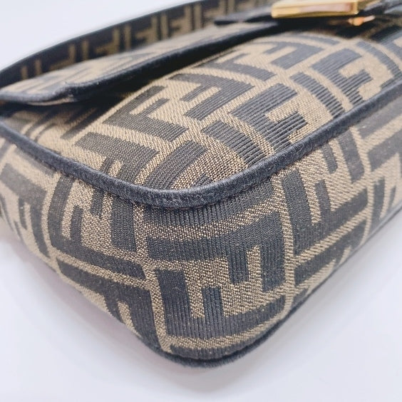 Fendi - Baguette - Cloth - Brown - (medium)