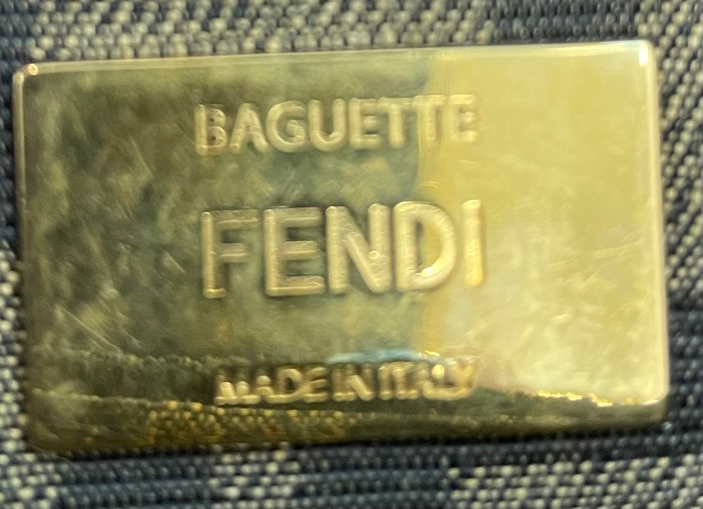 Fendi - Baguette - Cloth - Brown - (Medium)