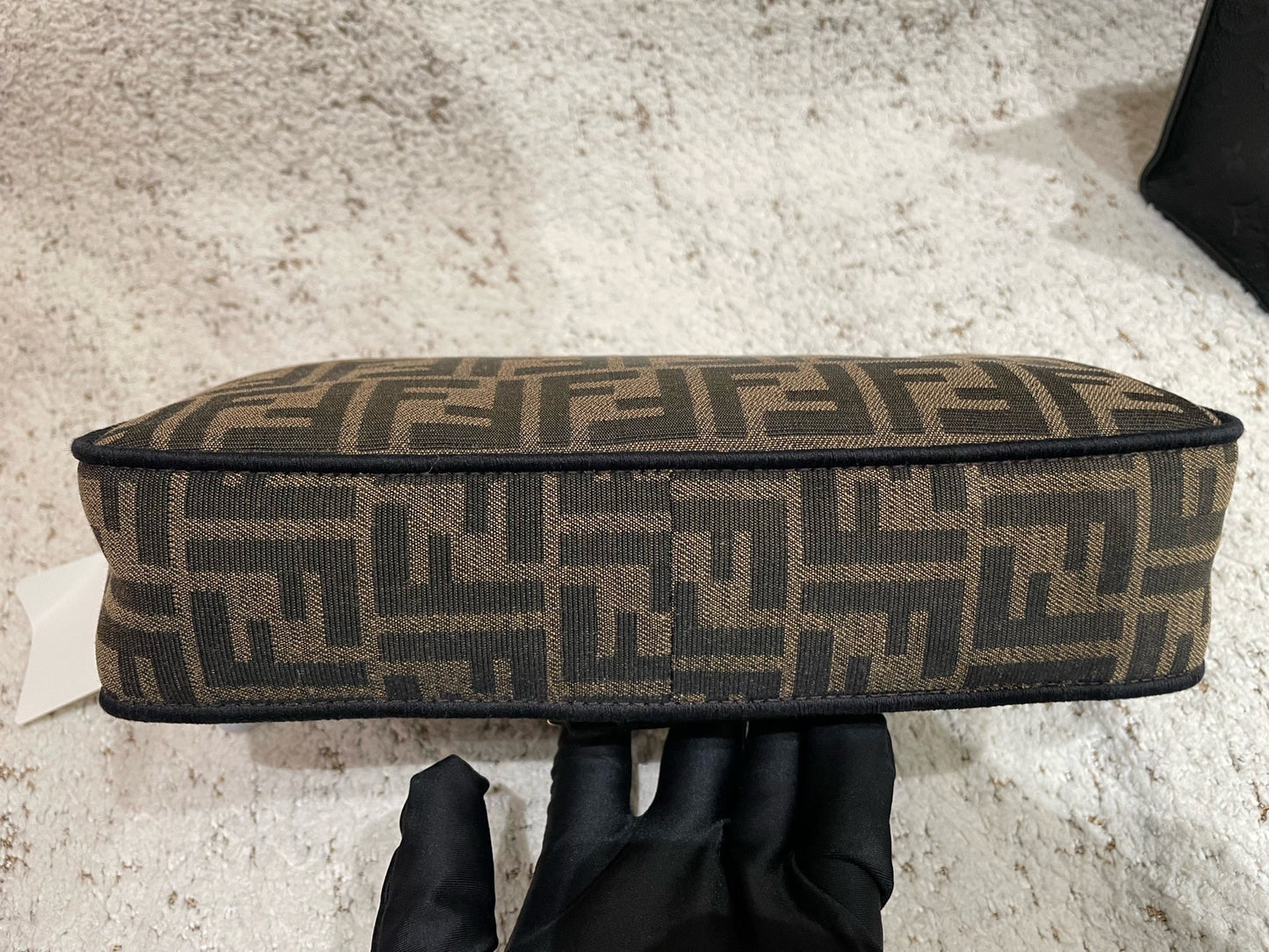 Fendi - Baguette - Cloth - Brown - (Medium)