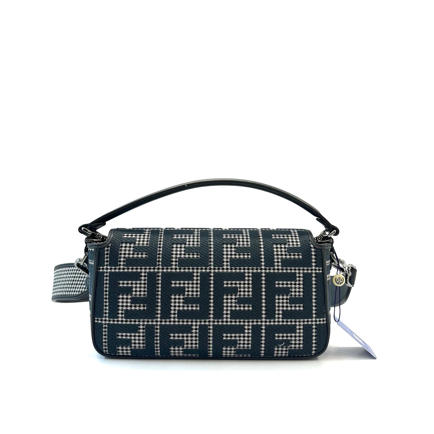 Fendi - Baguette - Cloth - Grey - (Small)