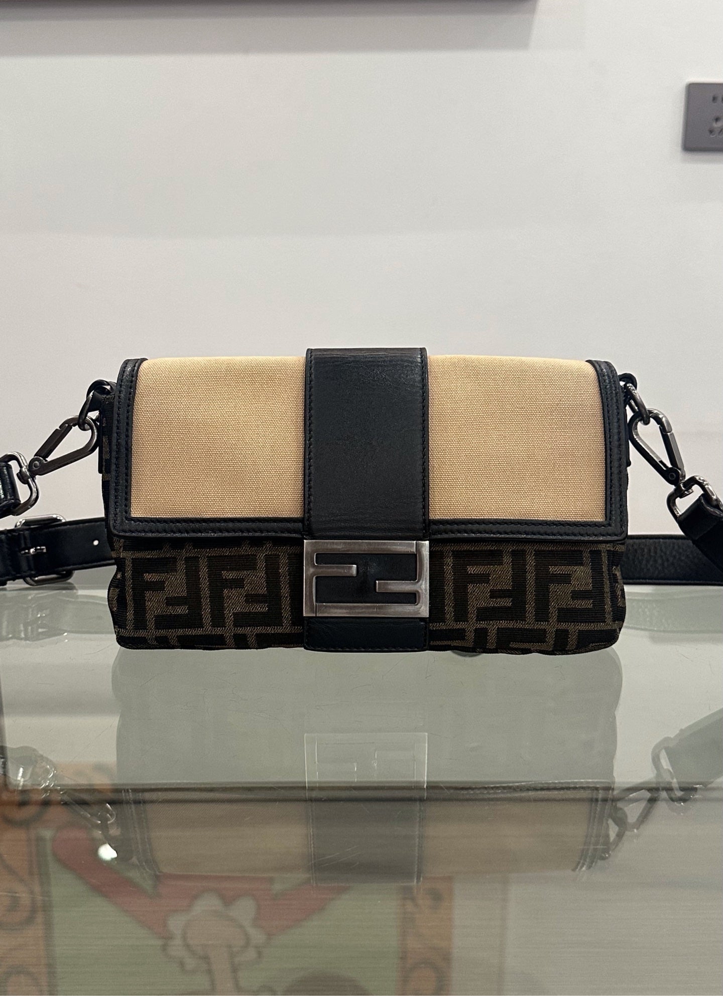 Fendi - Baguette - Cloth - Multicolour - (Small)