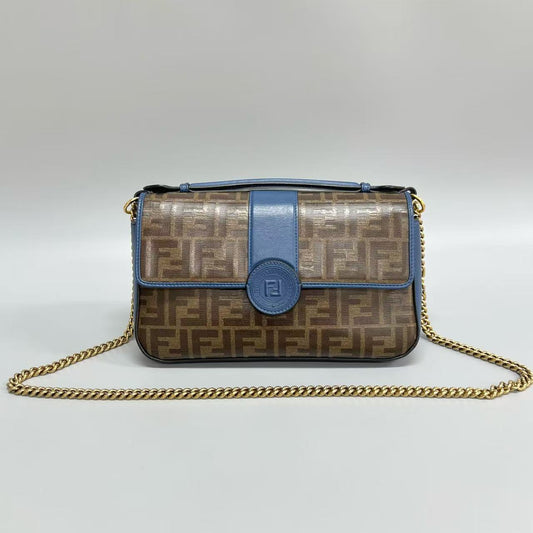Fendi - Baguette - Coated canvas and leather - Multicolour - (medium)