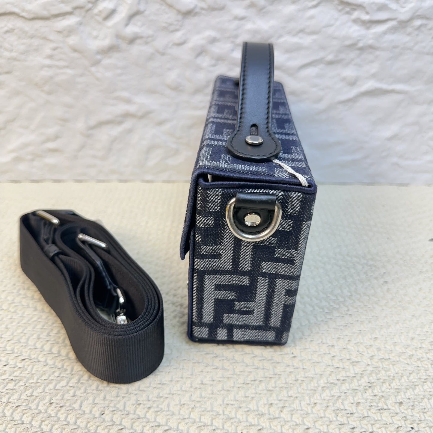 Fendi - Baguette - Denim - Jeans - Blue - (mini)