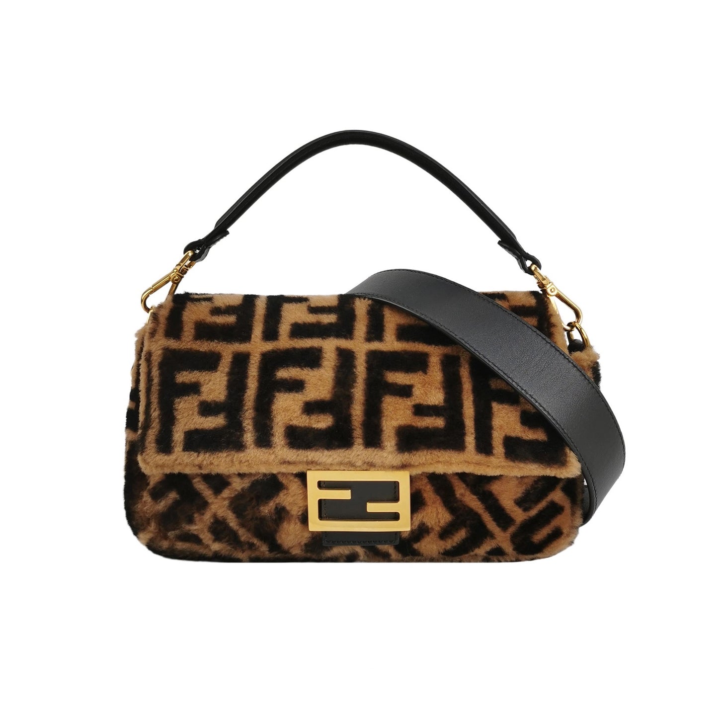 Fendi - Baguette - Fur - Other - Multicolour - (medium)
