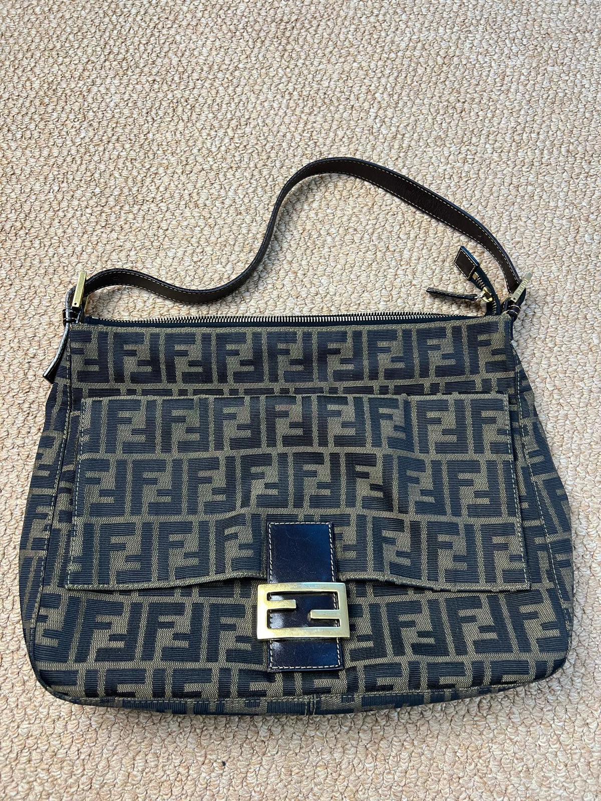 Fendi - Baguette Large - Cloth - Multicolour - (large)