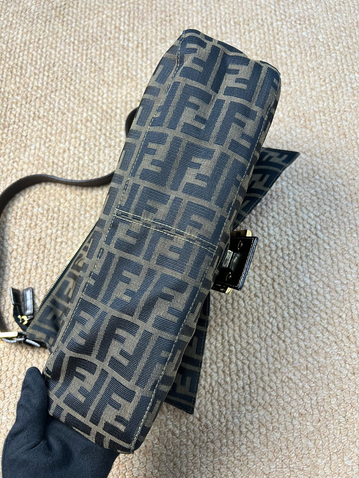 Fendi - Baguette Large - Cloth - Multicolour - (large)