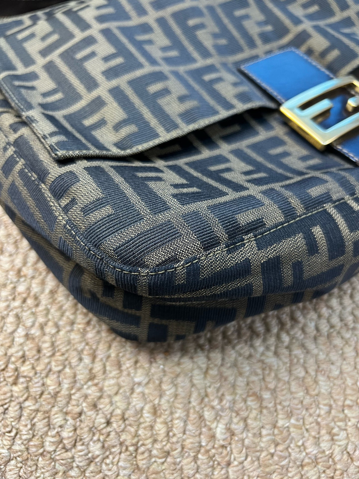 Fendi - Baguette Large - Cloth - Multicolour - (large)