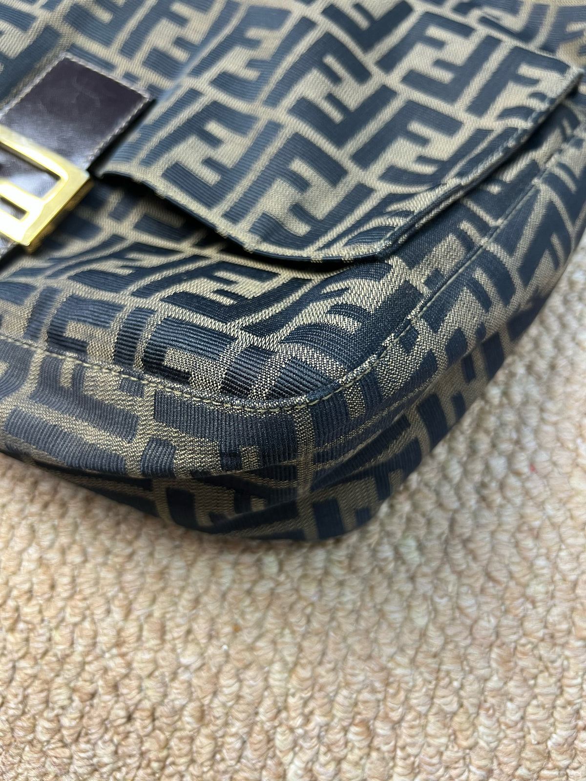 Fendi - Baguette Large - Cloth - Multicolour - (large)