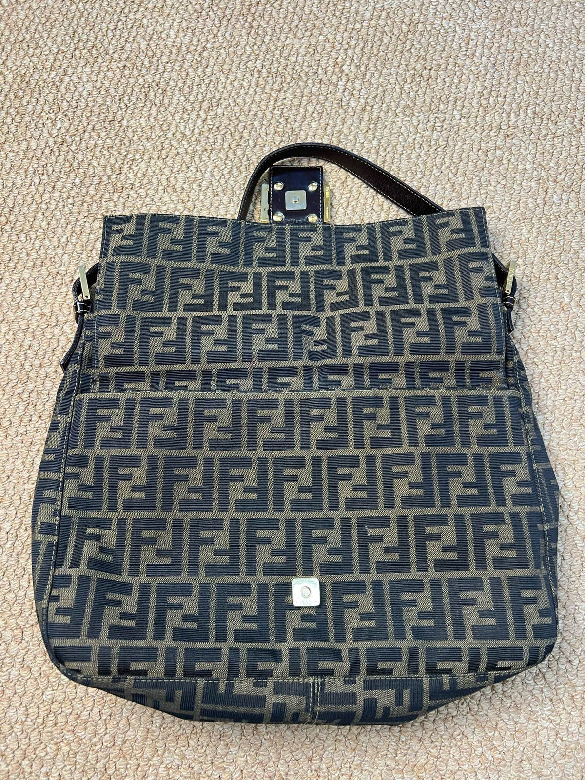 Fendi - Baguette Large - Cloth - Multicolour - (large)