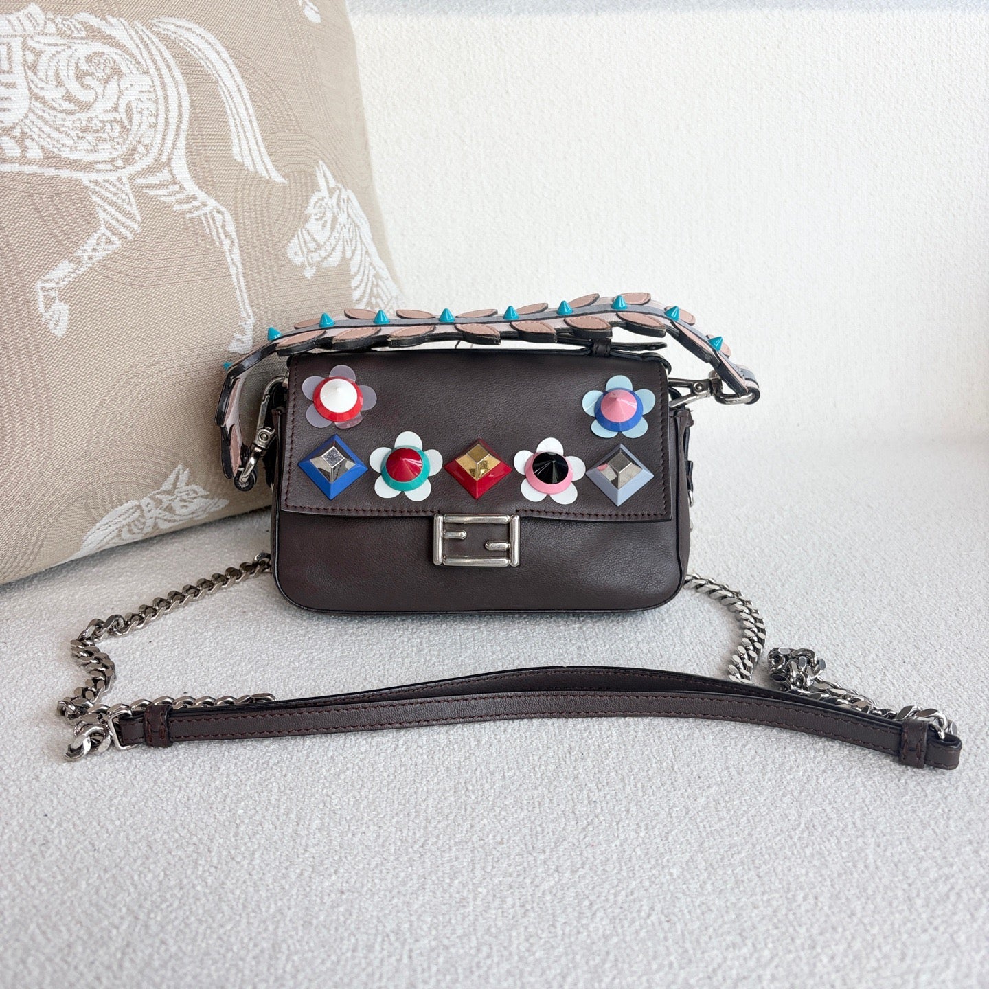 Fendi - Baguette - Leather - Multicolour - (mini)