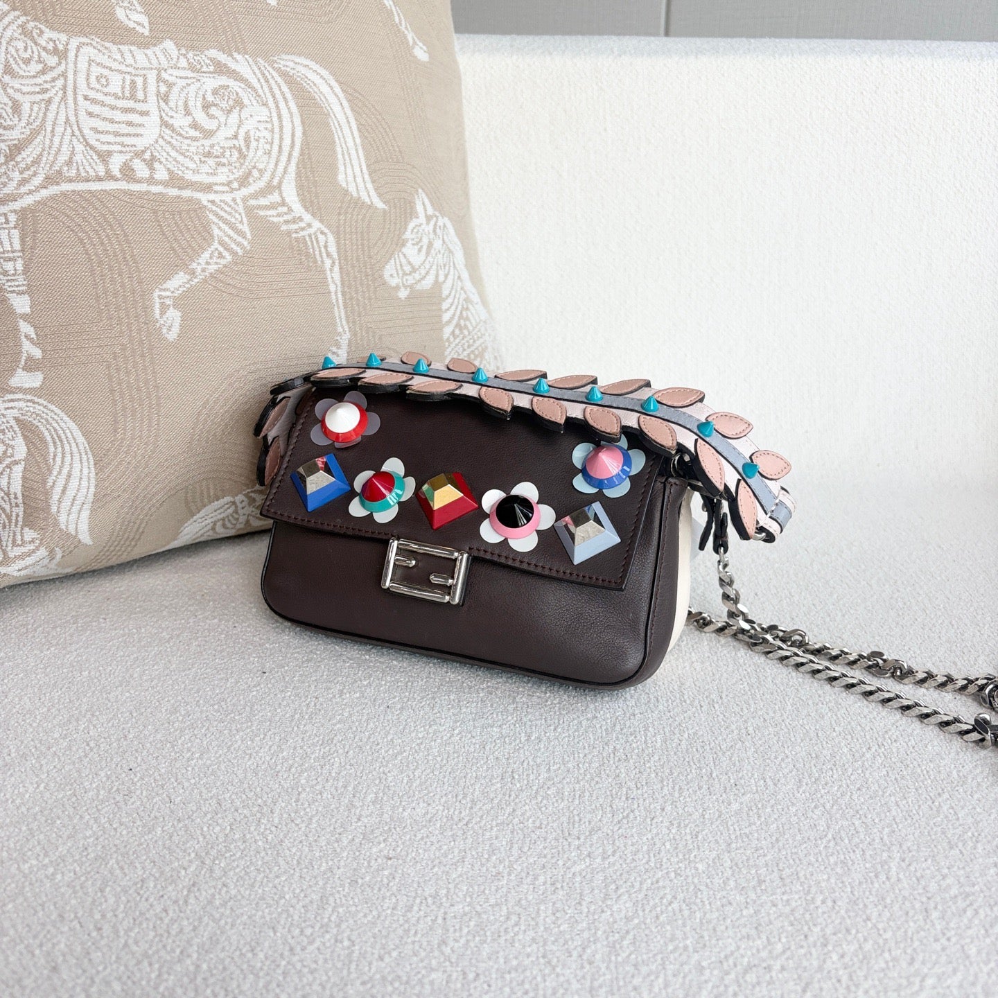 Fendi - Baguette - Leather - Multicolour - (mini)