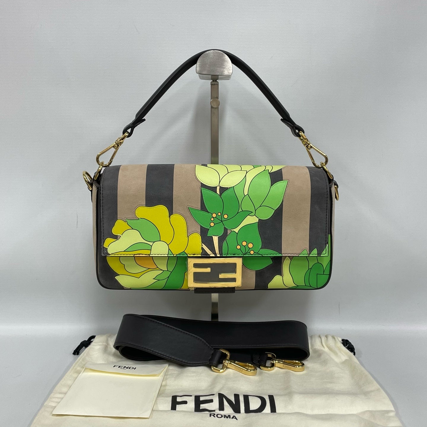 Fendi - Baguette - Leather - Multicolour - (Small)