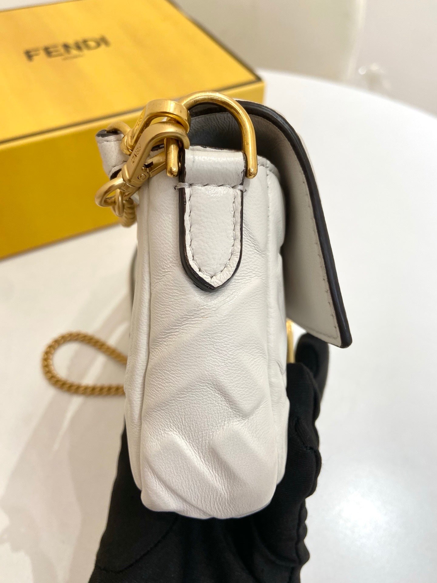 Fendi - Baguette - Leather - White - (mini)